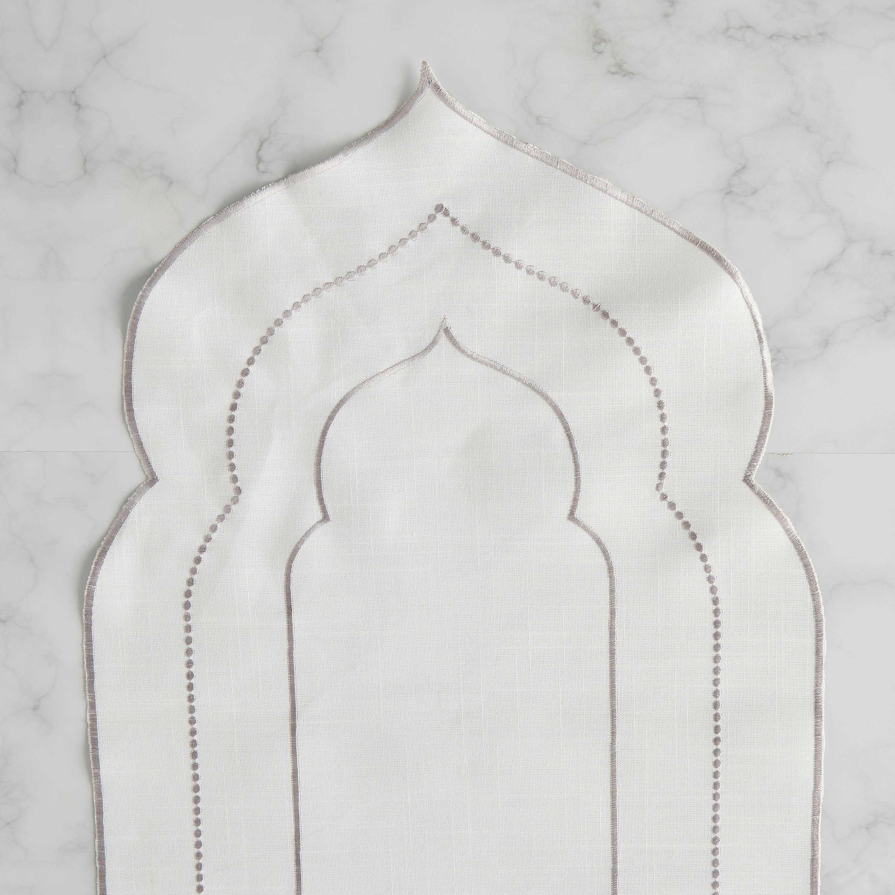 Noor Door Embroidered Table Runner - 180x33 cms-household-dining-tablelinen-runnersandtablecovers-image-3