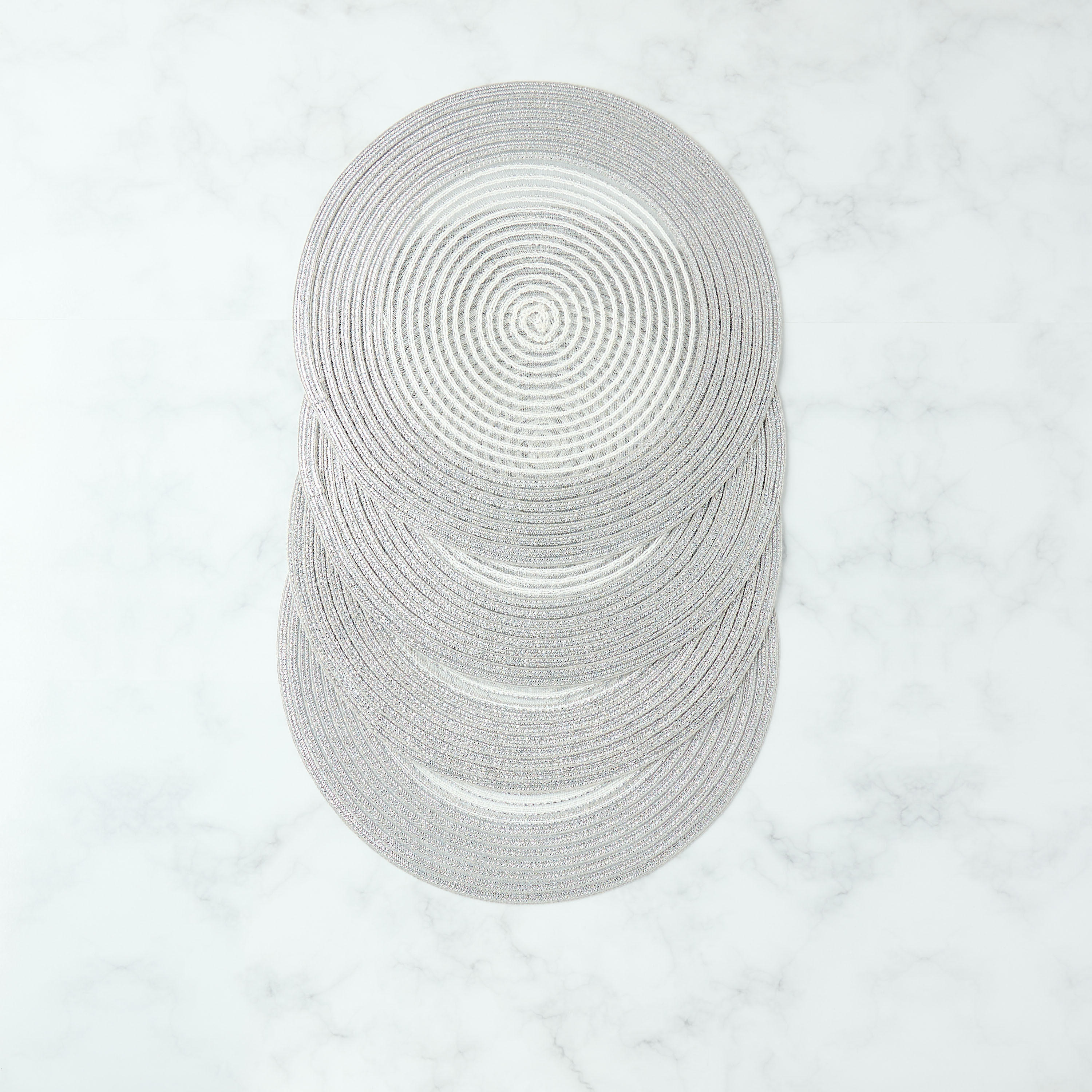 Wire Woven Textured Round Placemat - Set of 4-household-dining-tablelinen-placemats-image-4