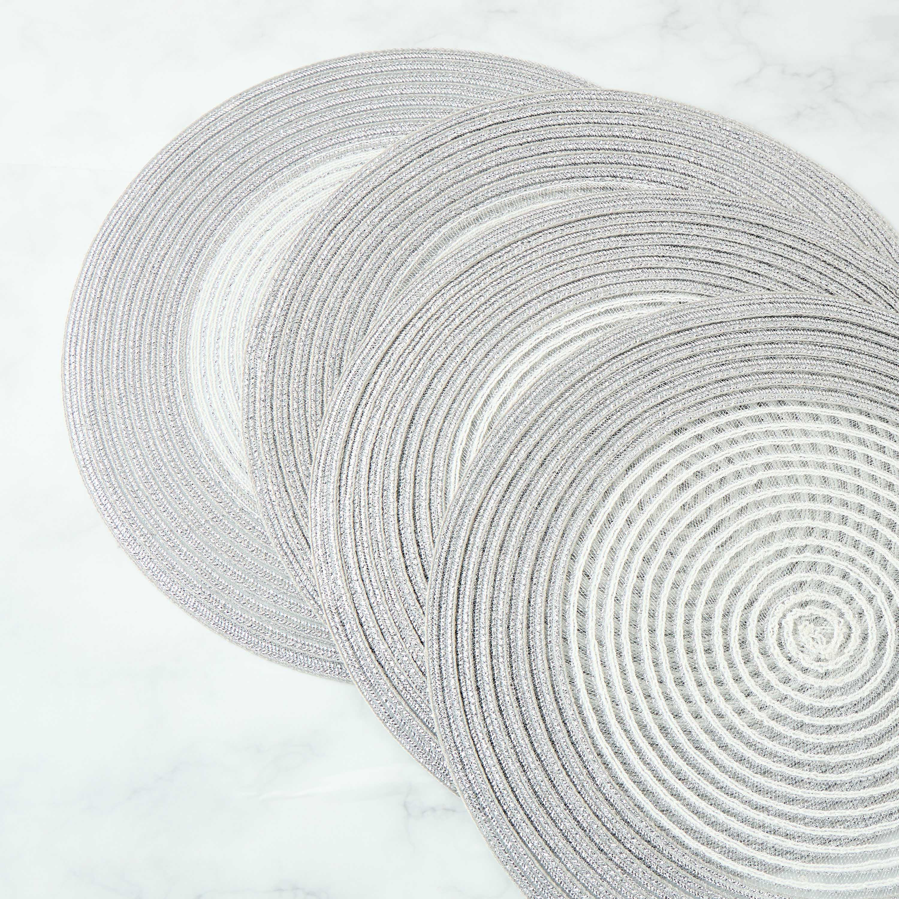 Wire Woven Textured Round Placemat - Set of 4-household-dining-tablelinen-placemats-image-5