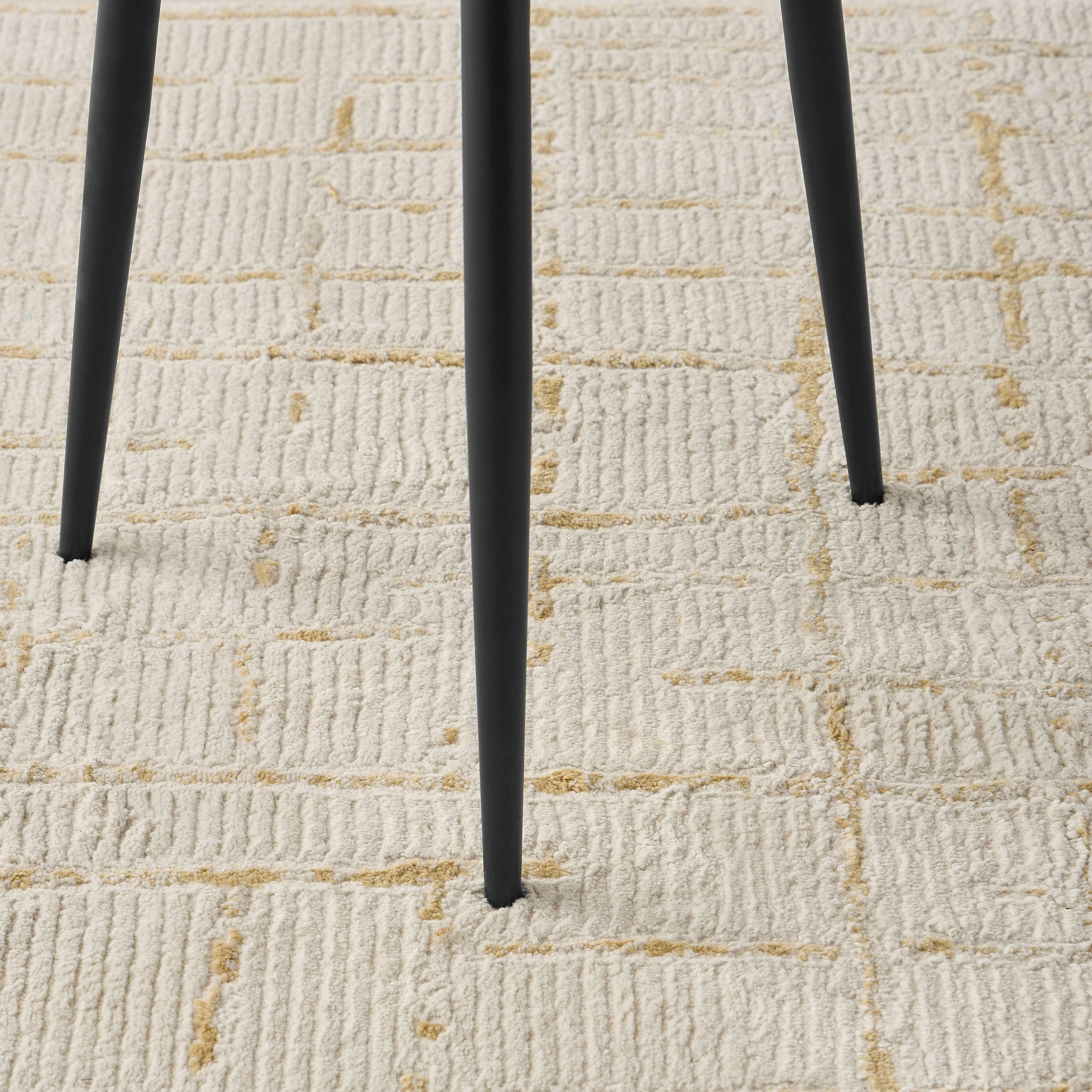 Palm Tree Textured Metal Top Side Table - 40x52 cms-furniture-livingroom-sideandendtables-image-4