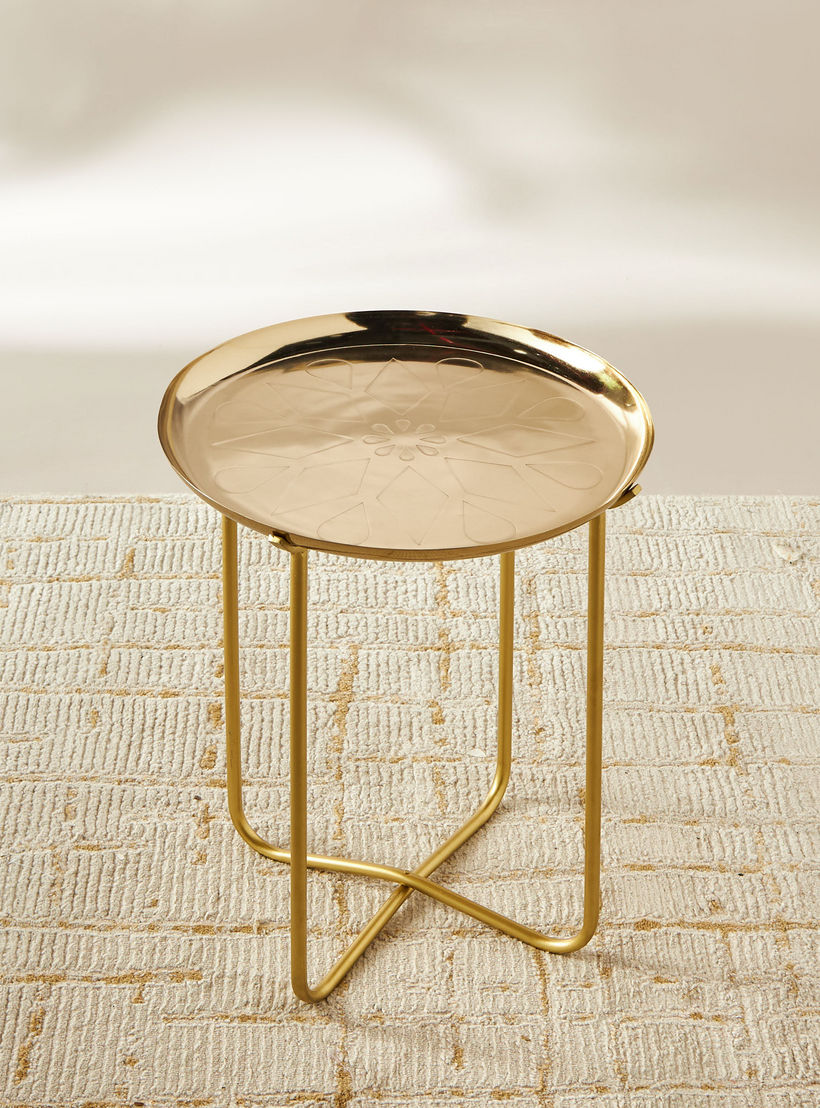 Metal Accent Table - 49 cms-furniture-livingroom-sideandendtables-image-1