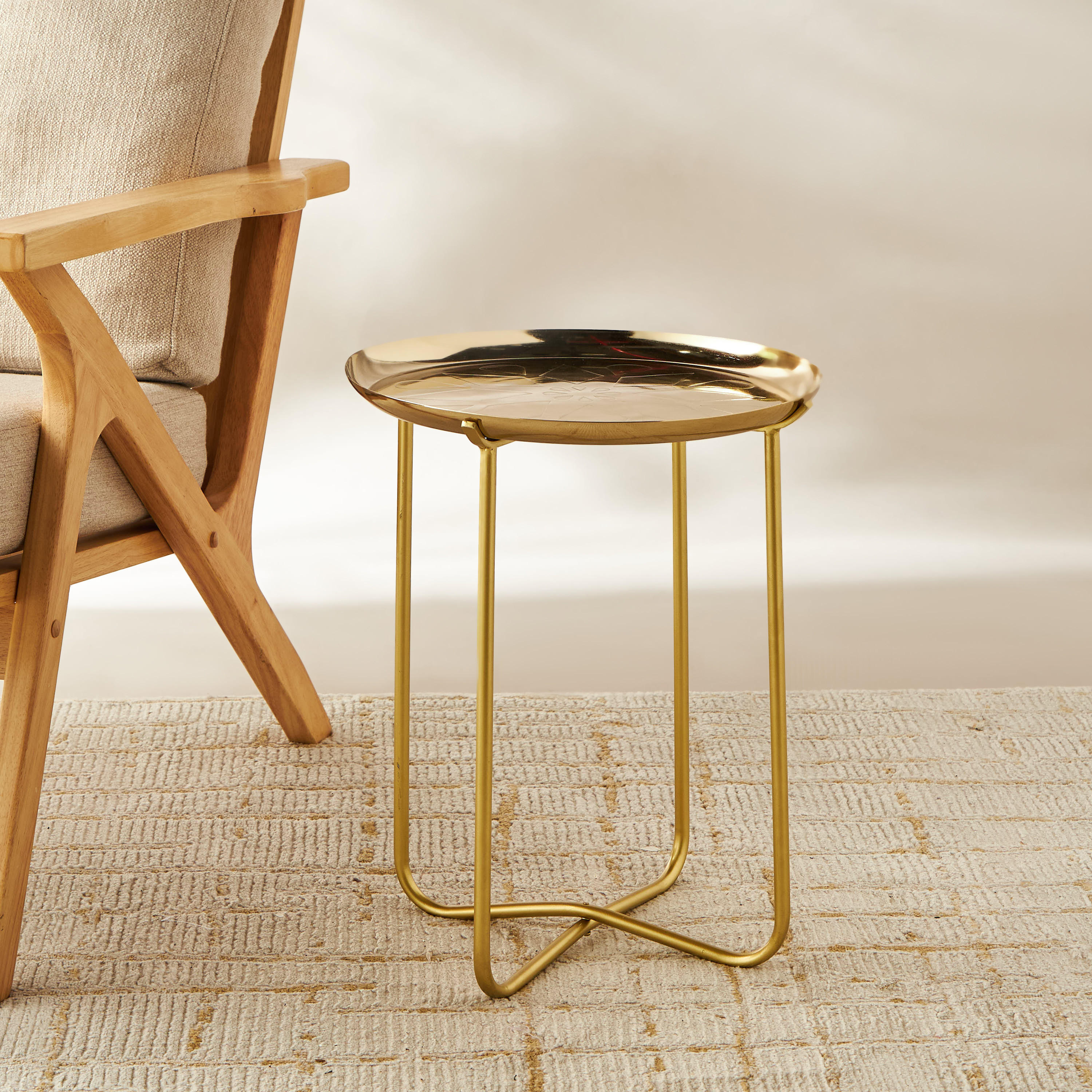 Metal Accent Table - 49 cms-furniture-livingroom-sideandendtables-image-3
