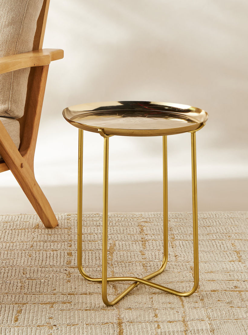 Metal Accent Table - 49 cms-furniture-livingroom-sideandendtables-image-3