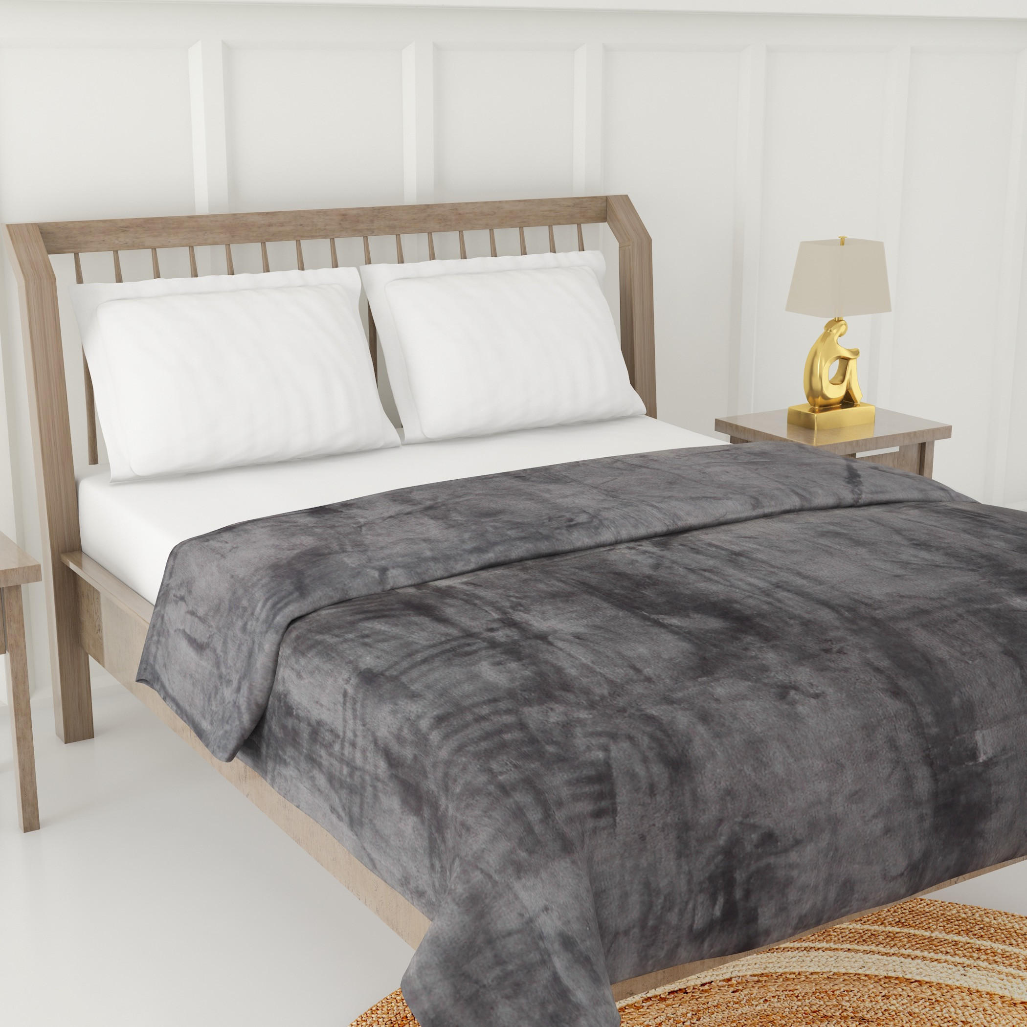 Luxury Flannel Blanket - 200x220 cms-household-cushionsandthrows-throwsandblankets-blankets-image-3