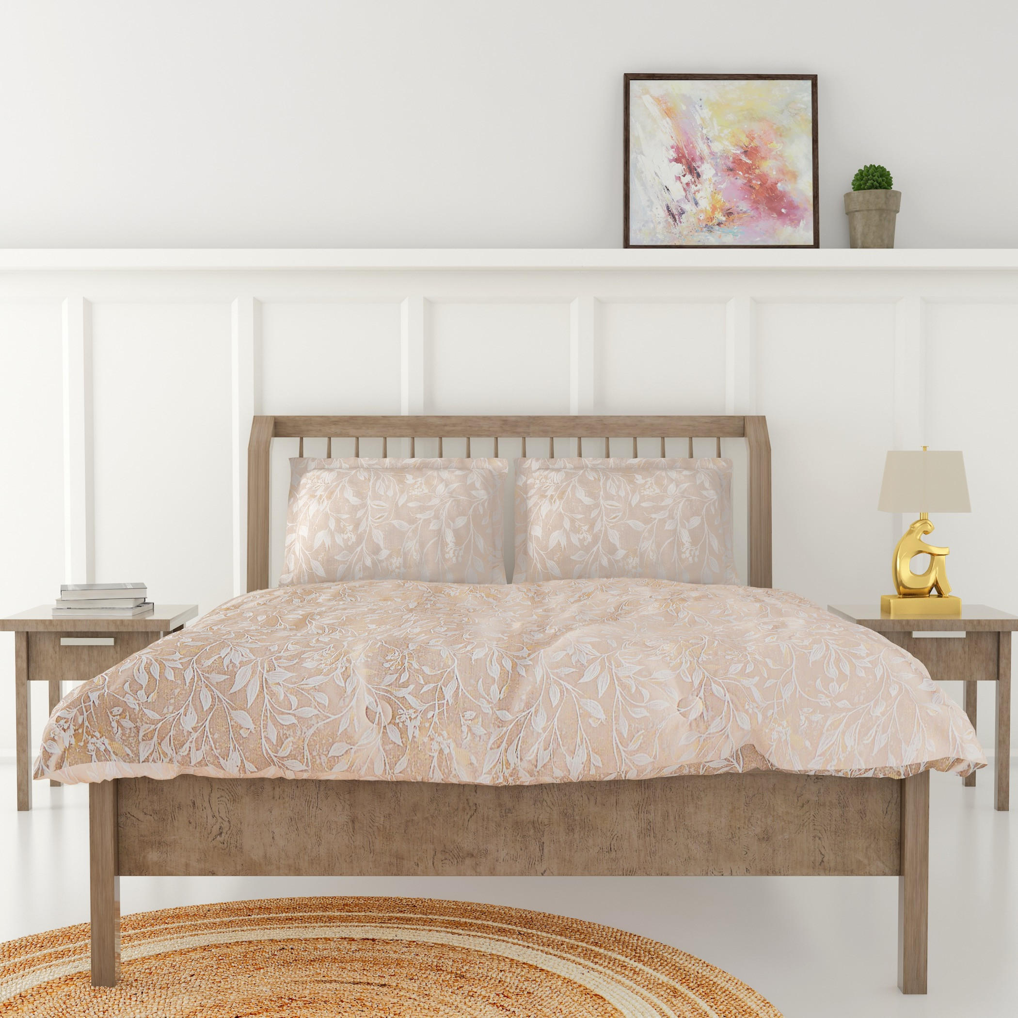 Printed 3-Piece Comforter Set - 220x240 cms-household-bedding-comfortersandbedspreads-comforters-image-1