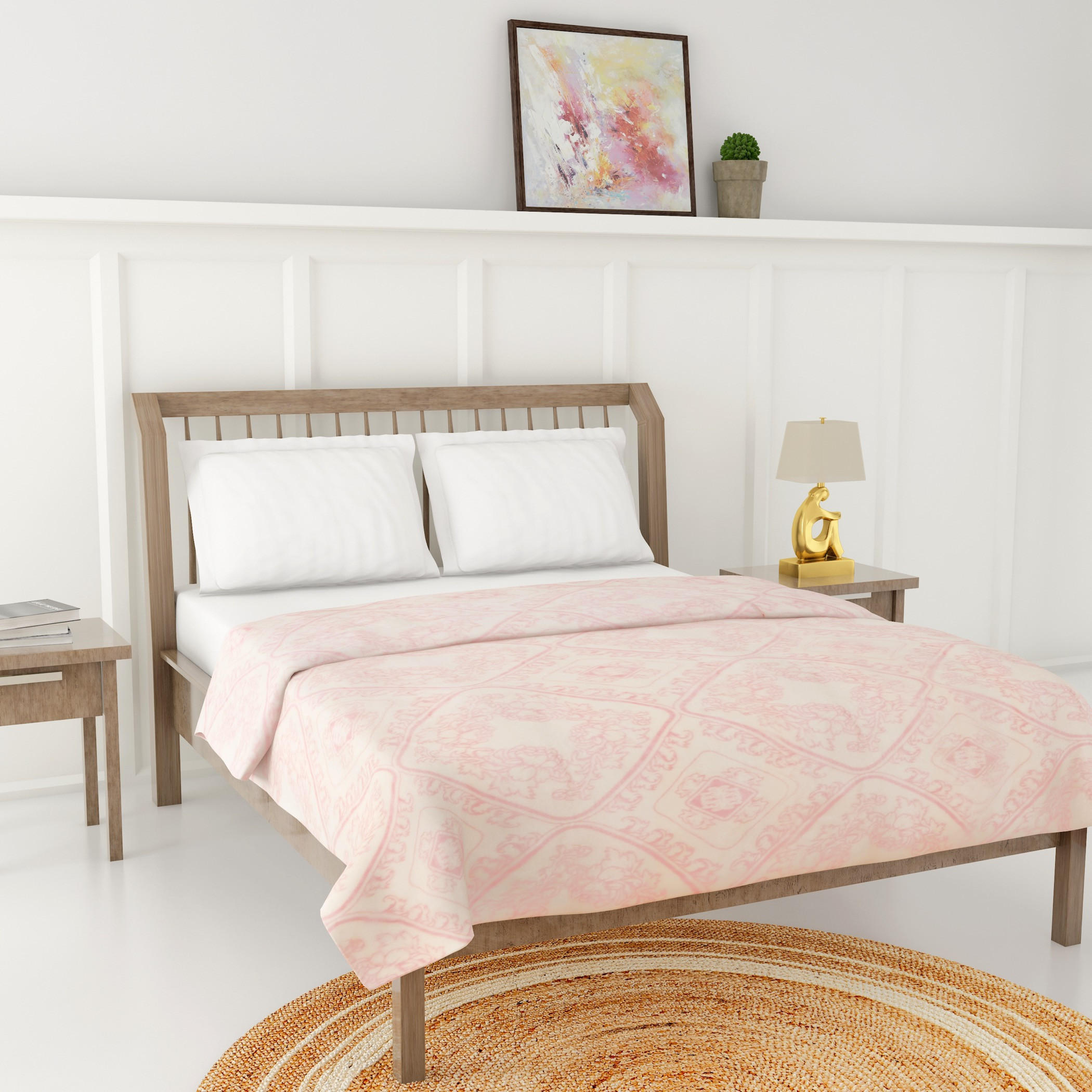 Printed Silky Flannel Blanket - 150x200 cms-household-cushionsandthrows-throwsandblankets-blankets-image-2