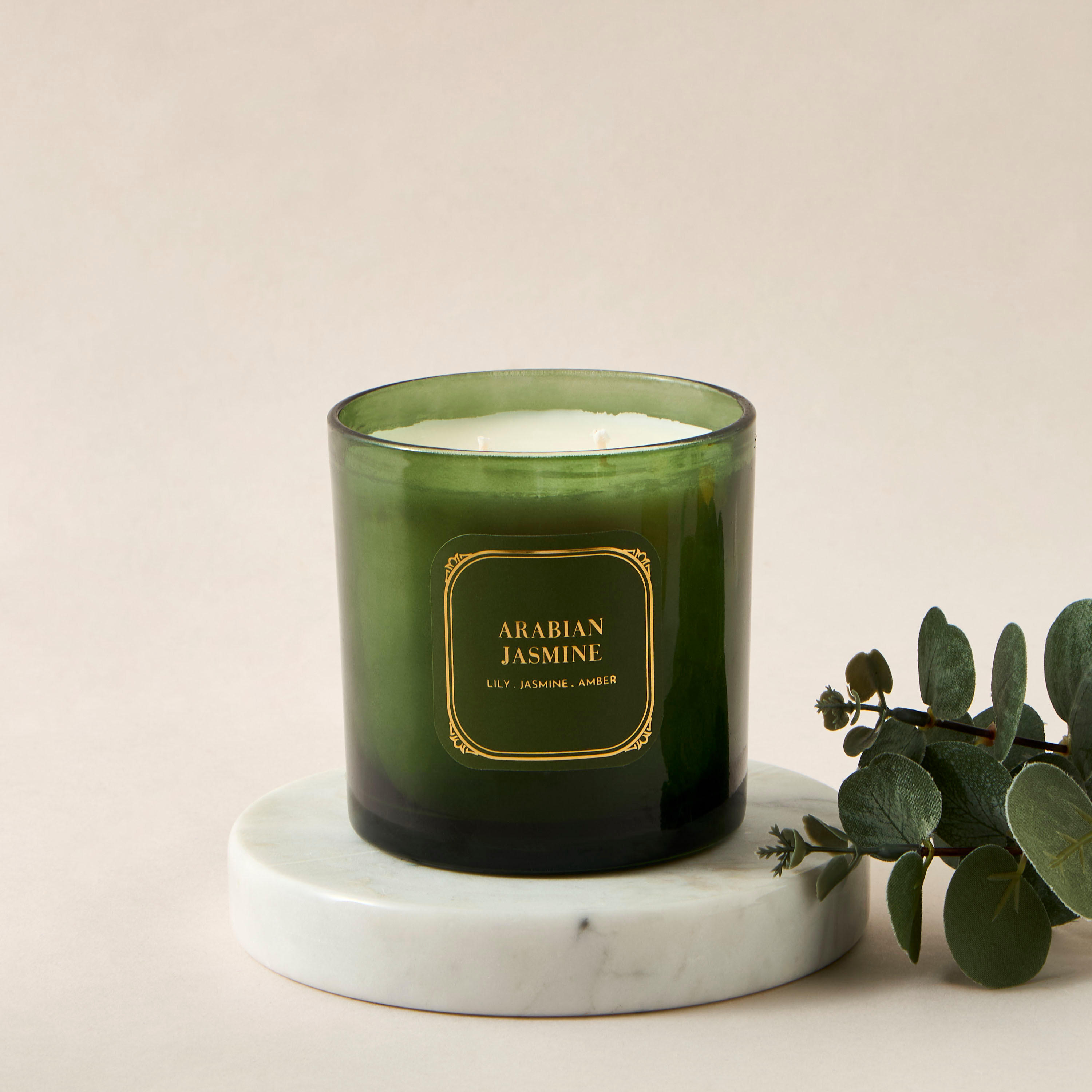 Scent.d London Arabian Jasmine Scented Jar Candle - 400 gms-household-homefragrance-candles-image-1