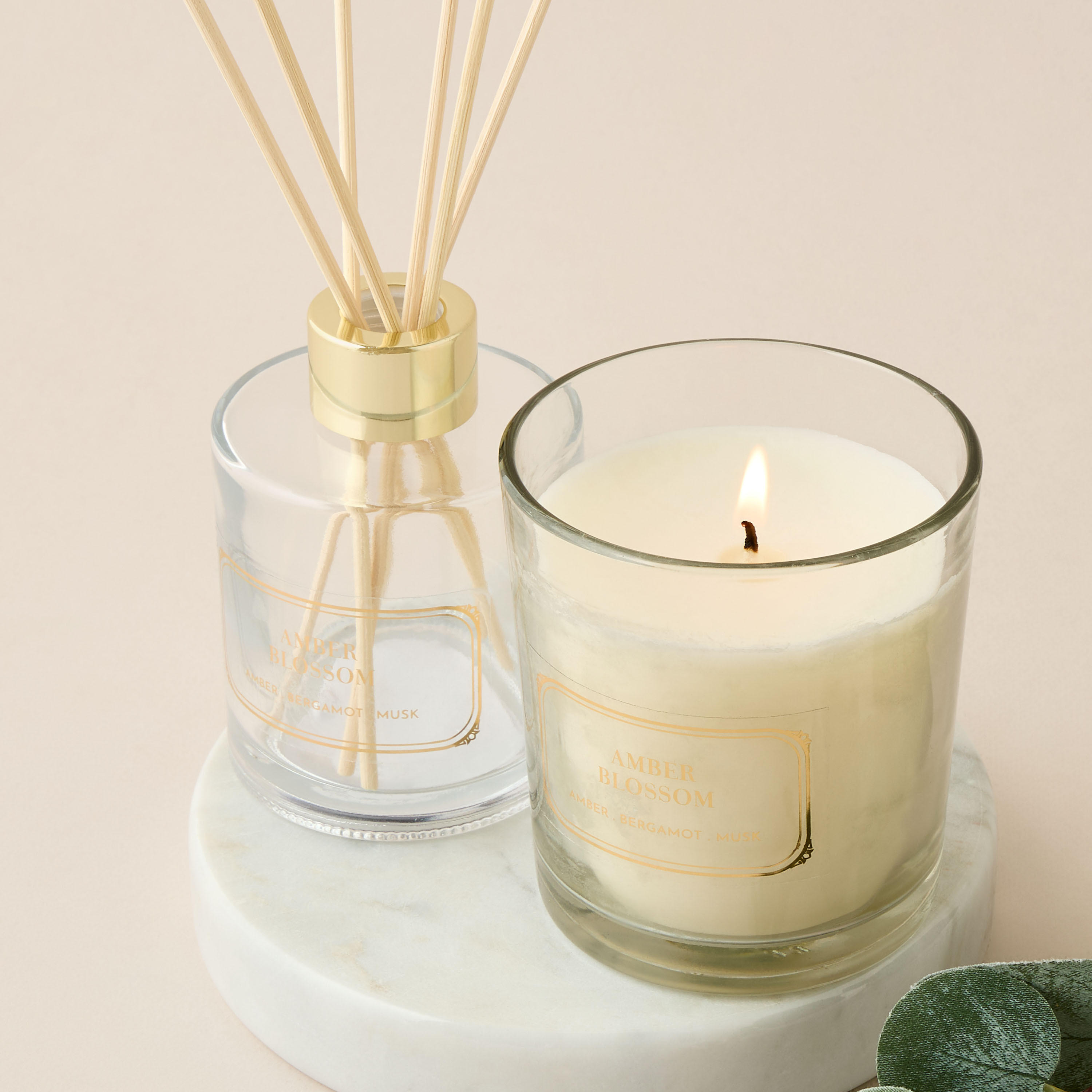 Scent.d London Amber Blossom Diffuser and Jar Candle Gift Set-household-homefragrance-fragrancegiftset-image-3