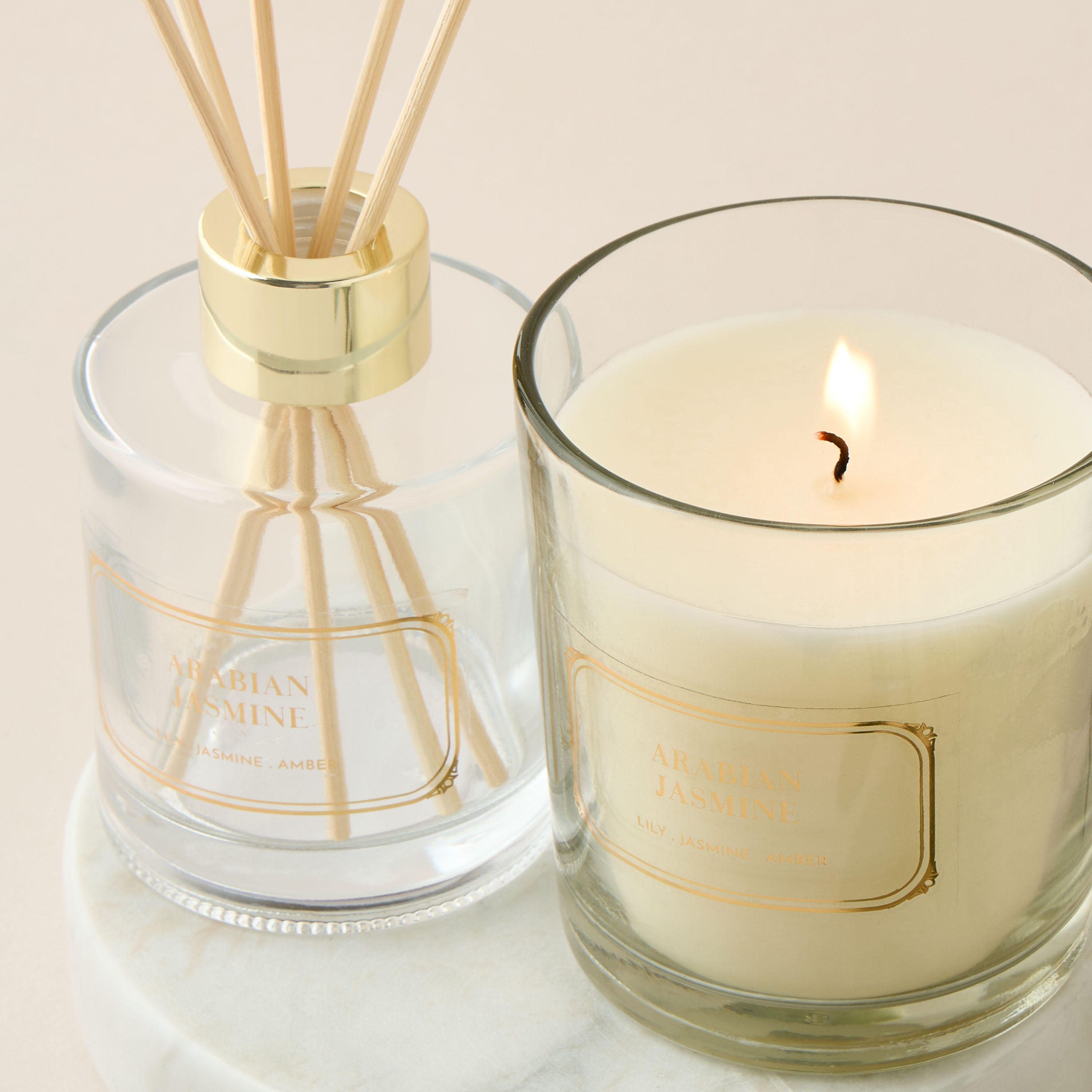 Scent.d London Amber Blossom Diffuser and Jar Candle Gift Set-household-homefragrance-fragrancegiftset-image-3