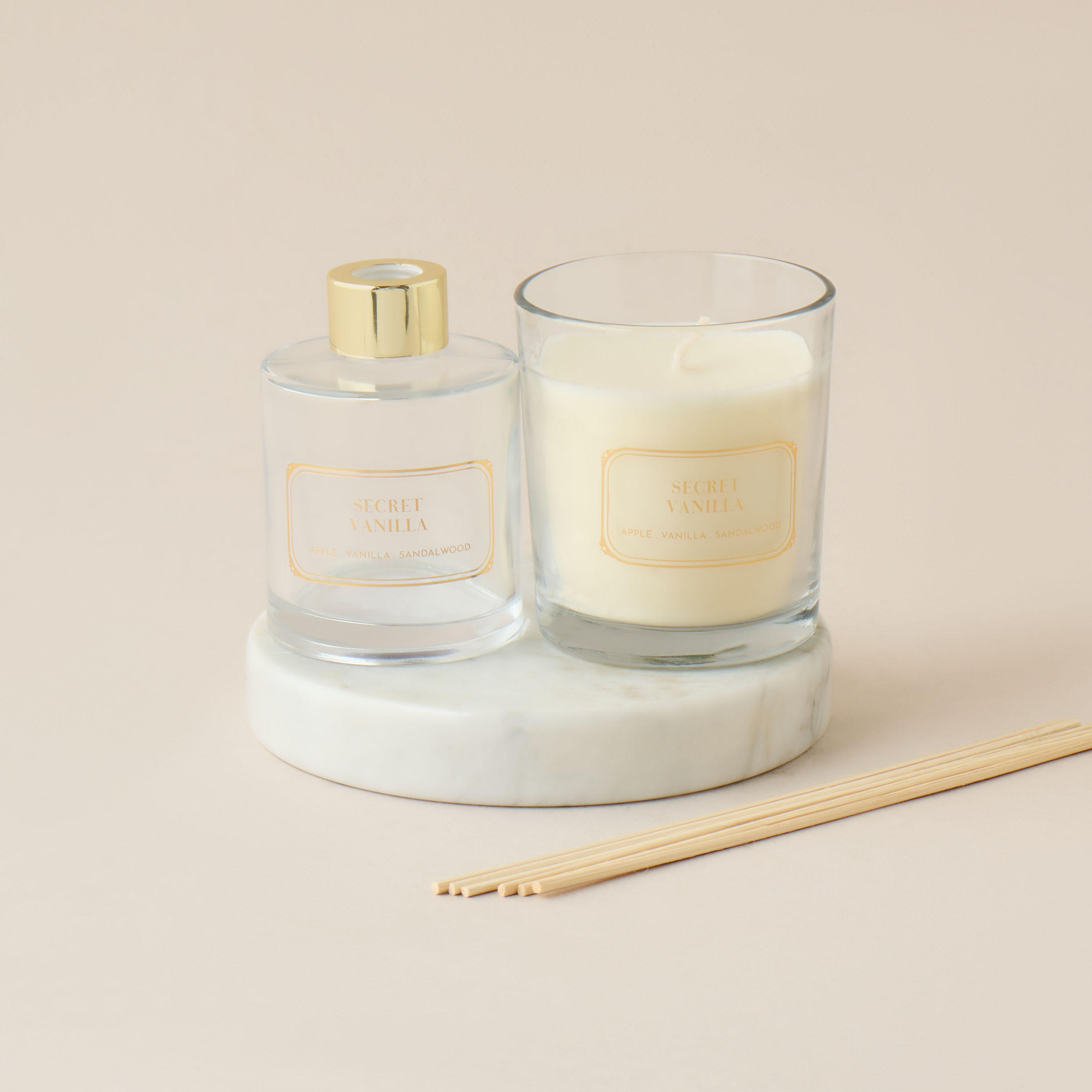 Scent.d London Amber Blossom Diffuser and Jar Candle Gift Set-household-homefragrance-fragrancegiftset-image-2