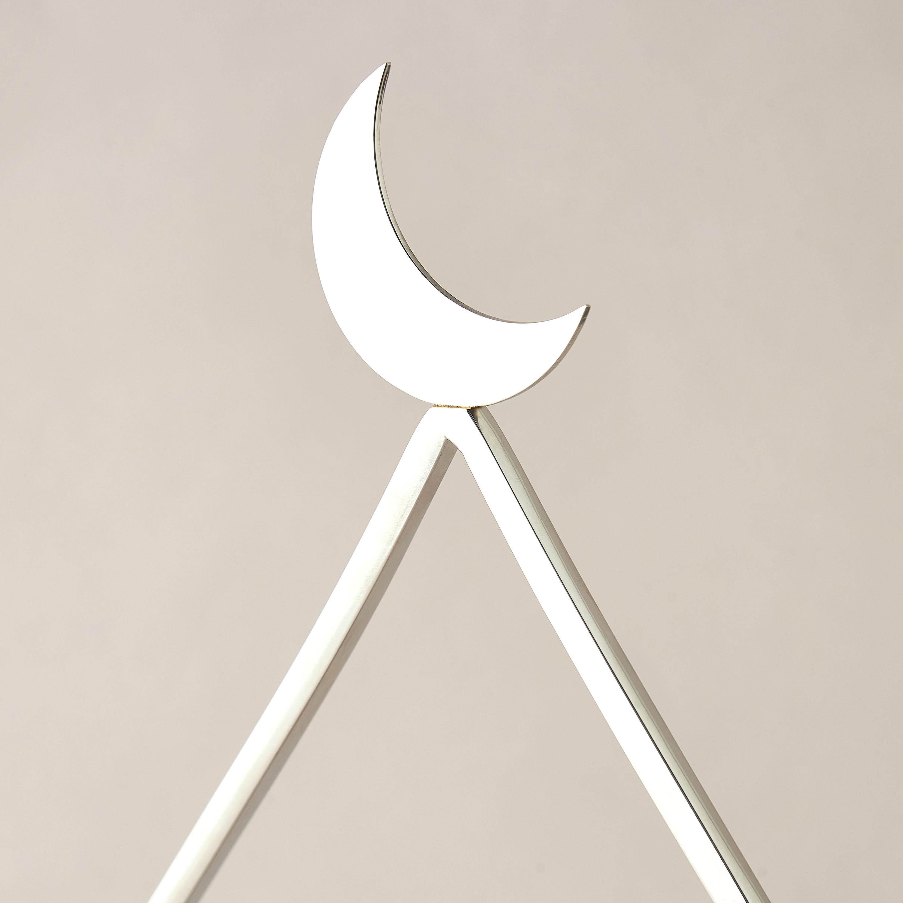 Decorative Crescent Accent Votive - 27x35 cms-household-decor-decorativeobjectsandsculptures-image-4