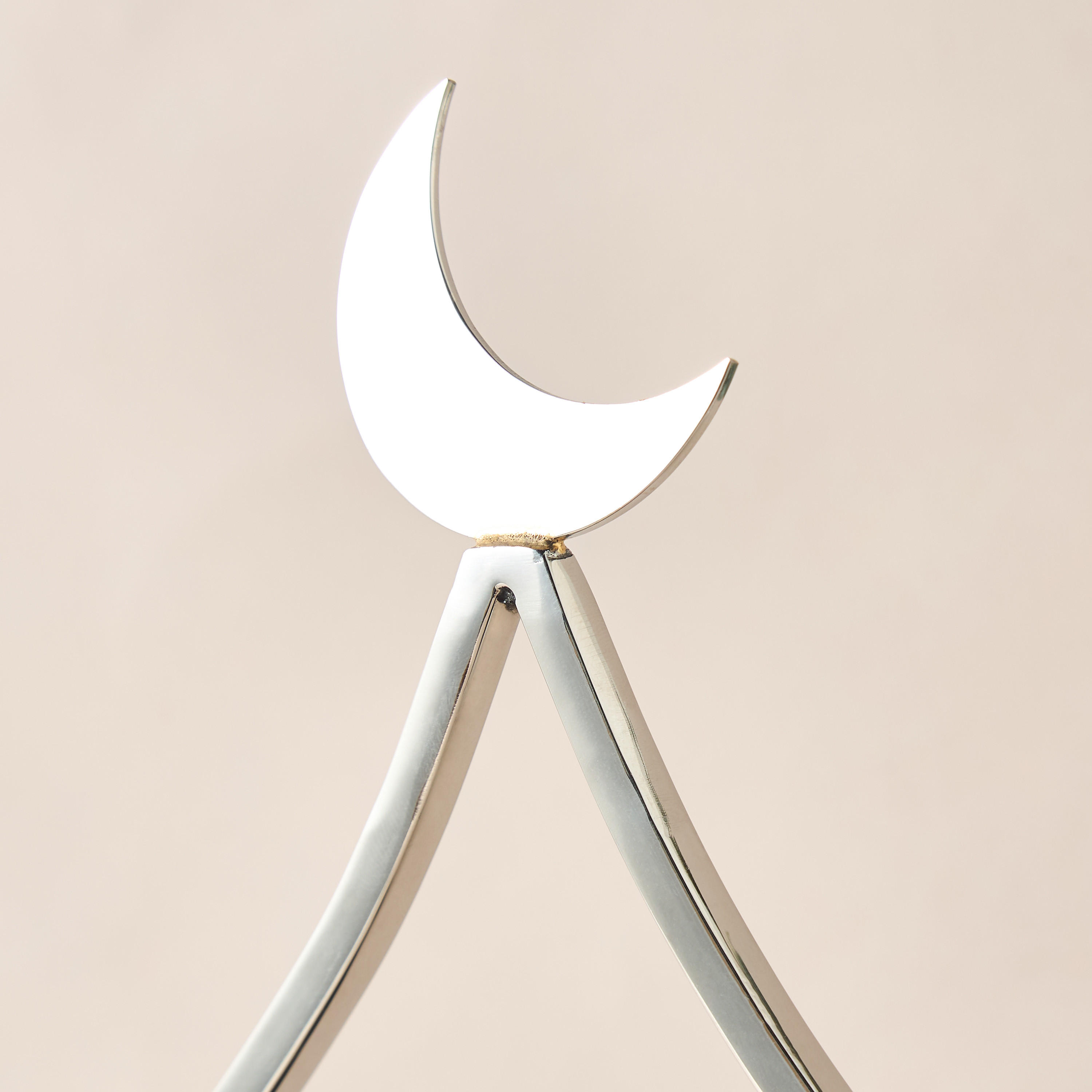 Decorative Crescent Accent Incense Burner - 15x25 cms-household-decor-decorativeobjectsandsculptures-image-4