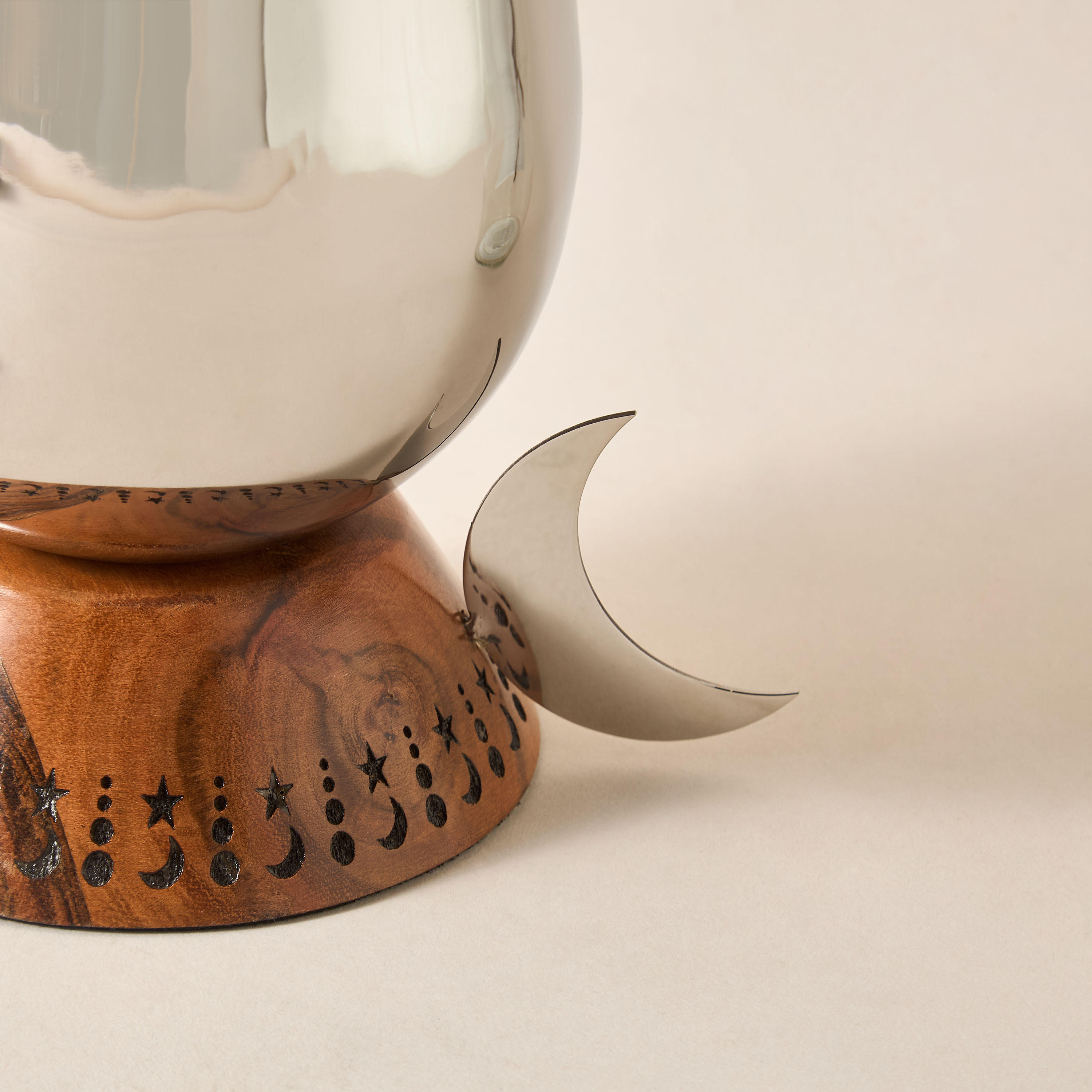 Decorative Crescent Accent Vase - 17x29 cms-household-decor-vasesandbowls-image-2