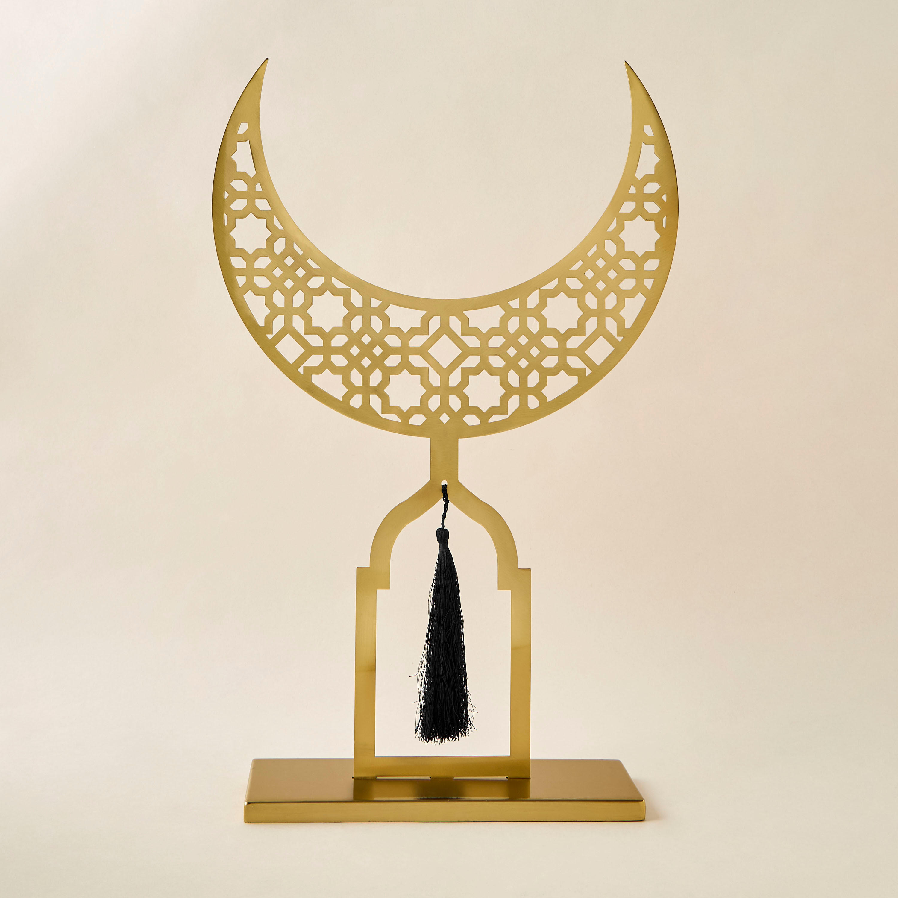 Decorative Crescent Accent - 32x10 cms-household-decor-decorativeobjectsandsculptures-image-1
