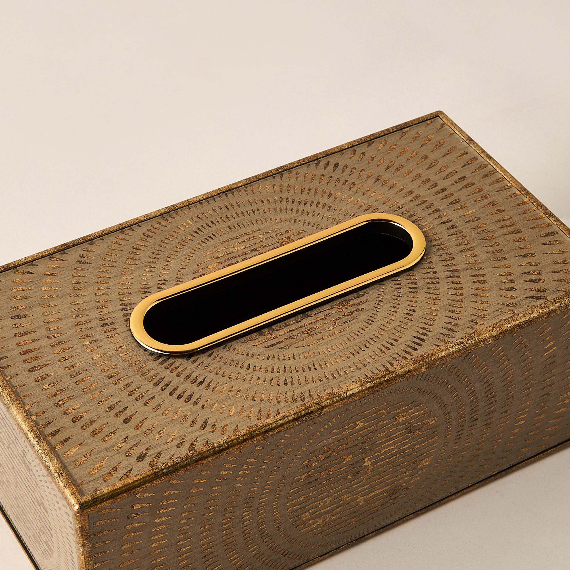 Textured Decorative Tissue Holder-household-decor-boxesandtrays-image-4