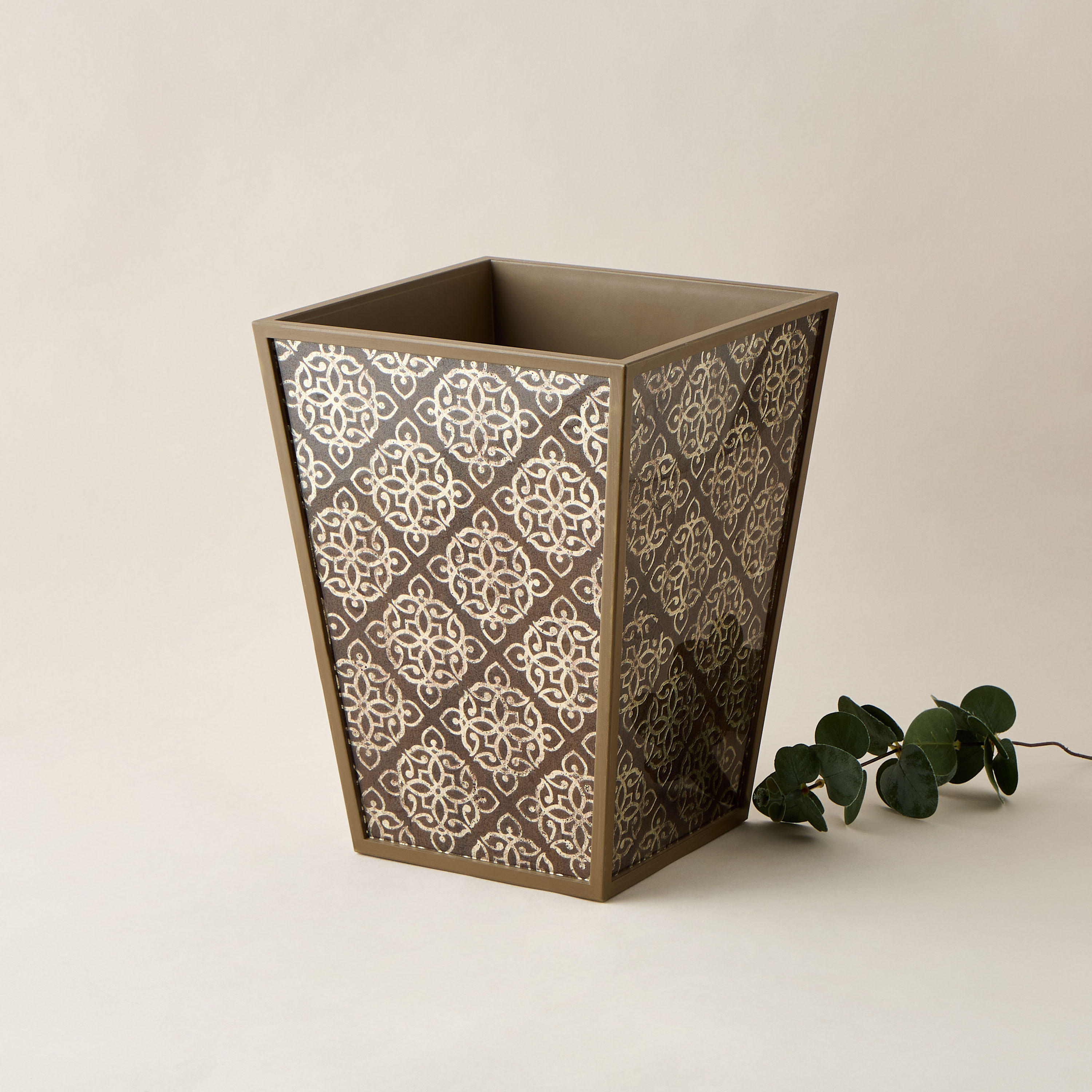 Printed Decorative Waste Bin-household-bathandlaundry-wastebinsandaccessories-image-1