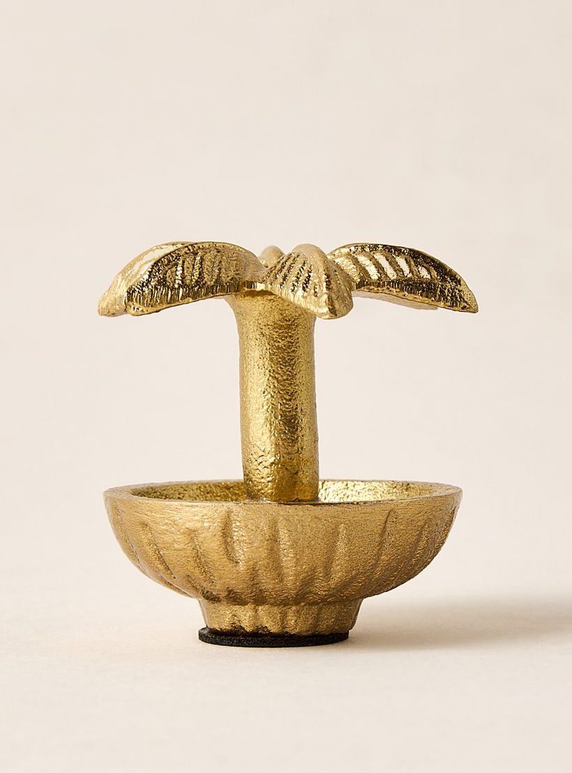 حامل بخور بتزيينات نخيل - 5x5 سم-household-decor-decorativeobjectsandsculptures-image-4