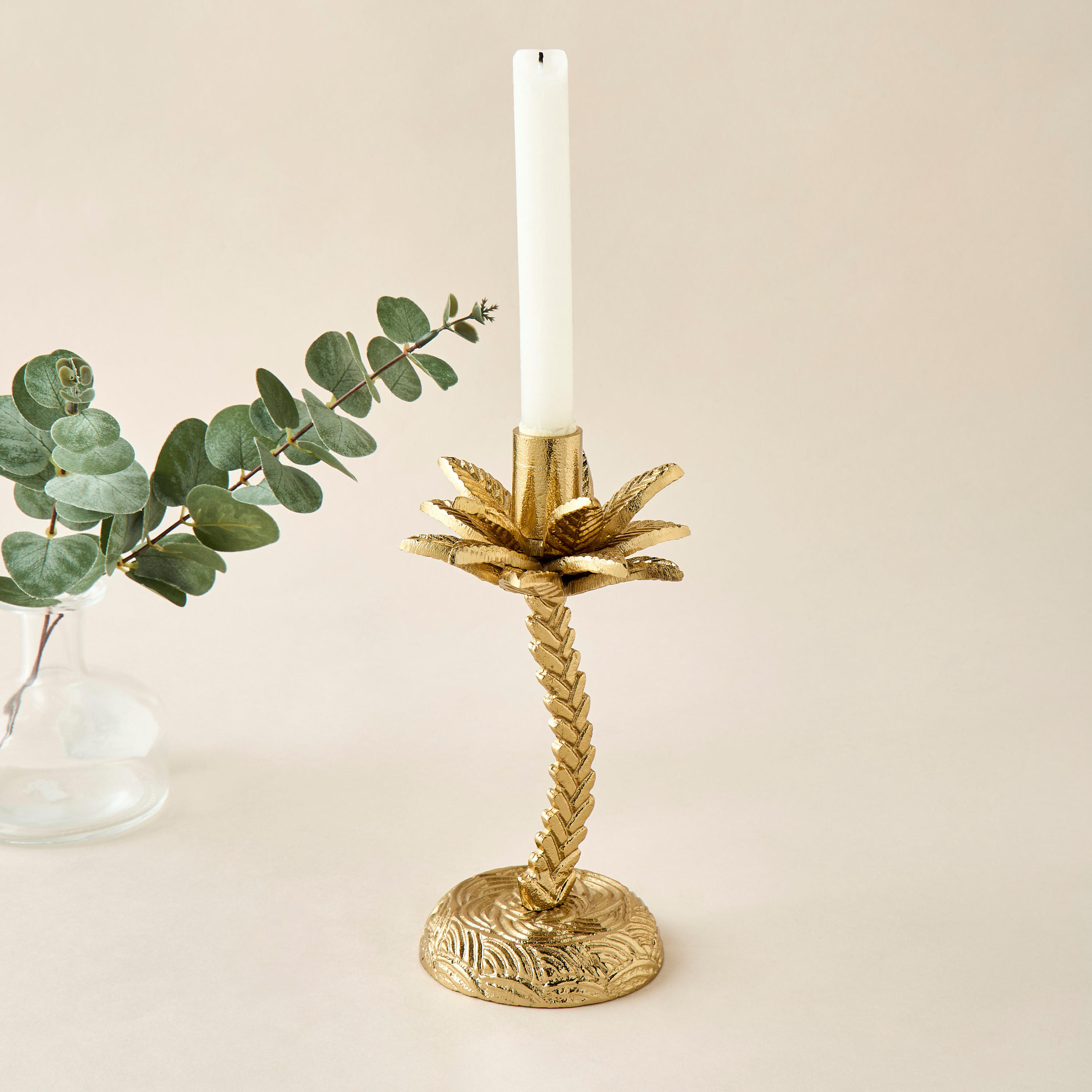Palm Tree Accent Candleholder - 26 cms-household-decor-candleholdersandlanterns-image-2
