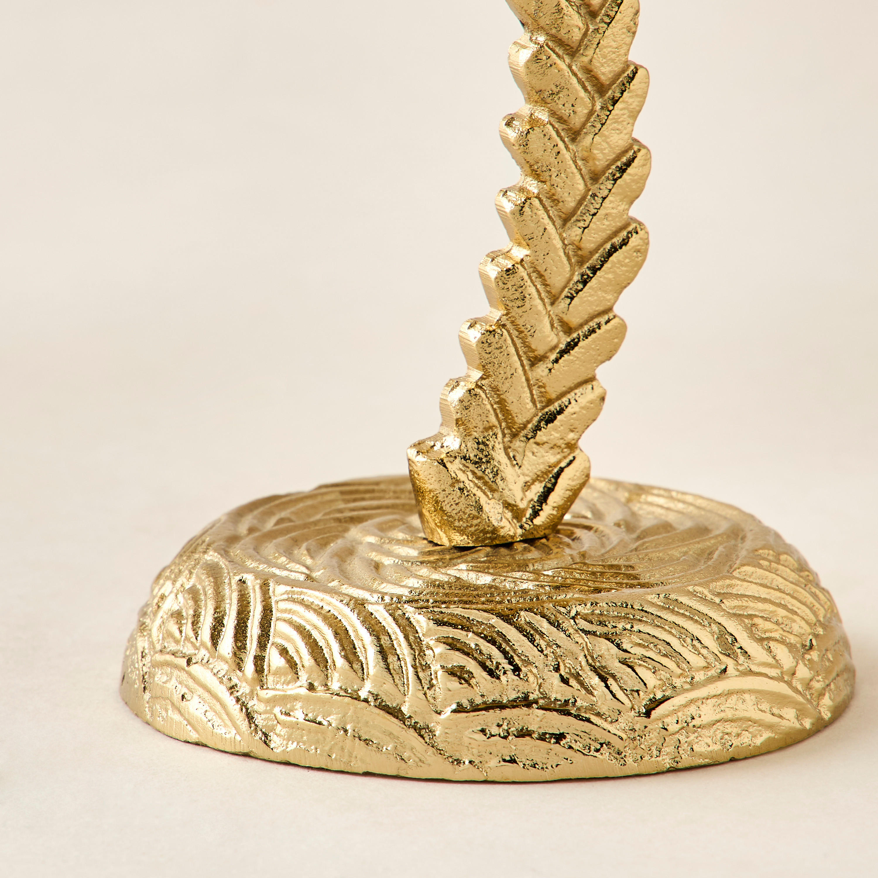 Palm Tree Accent Candleholder - 26 cms-household-decor-candleholdersandlanterns-image-4