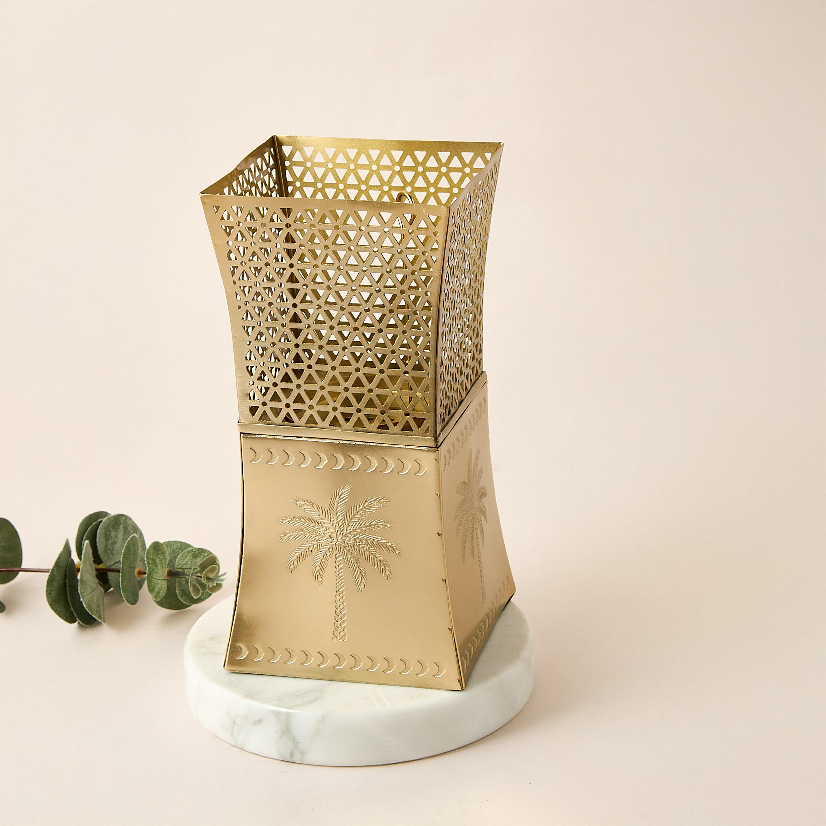 Palm Cutout Detail Decorative Incense Burner-household-homefragrance-burners-image-1