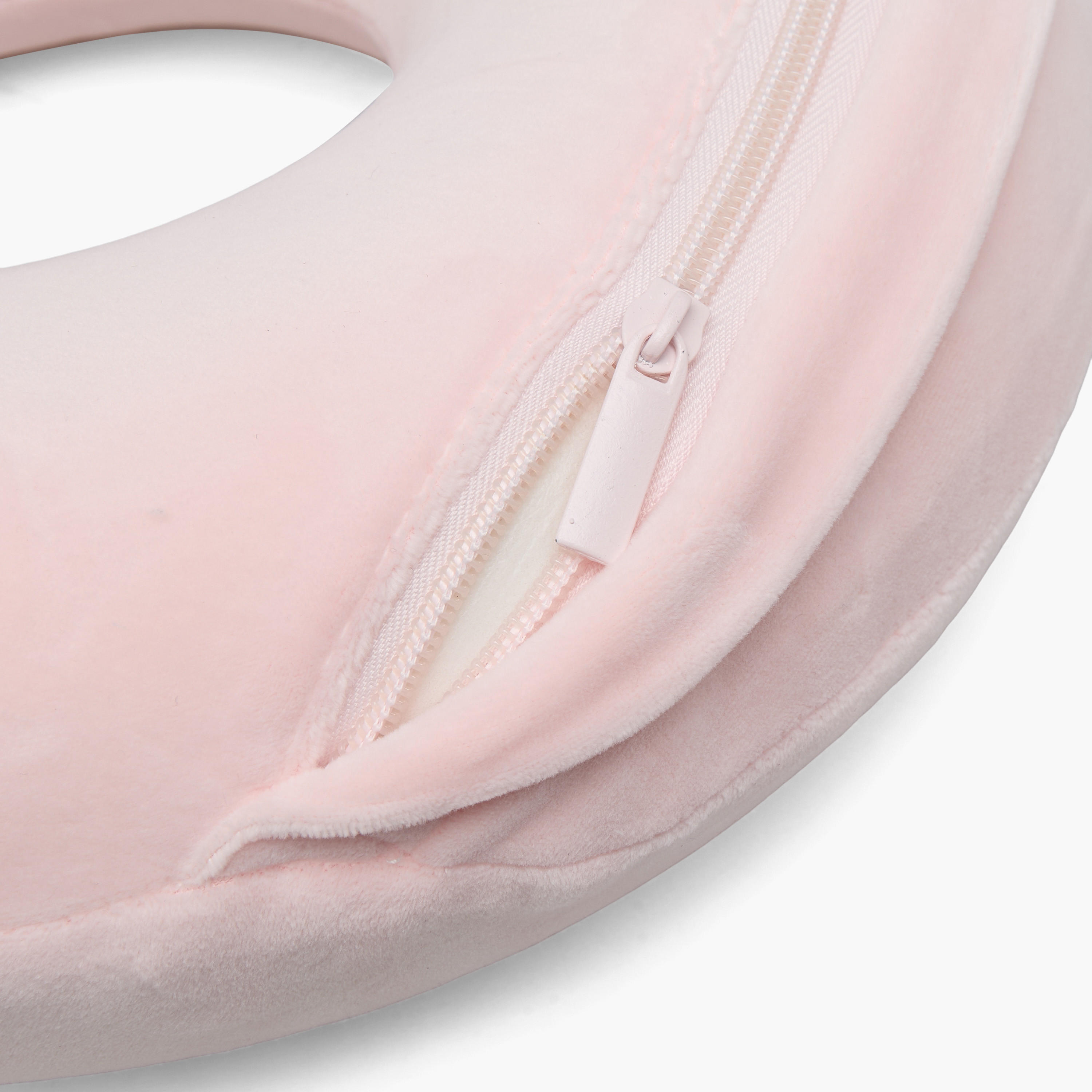 وسادة رقبة سادة مع إغلاق بأزرار كبس من فايندز-travel-pillows-image-4