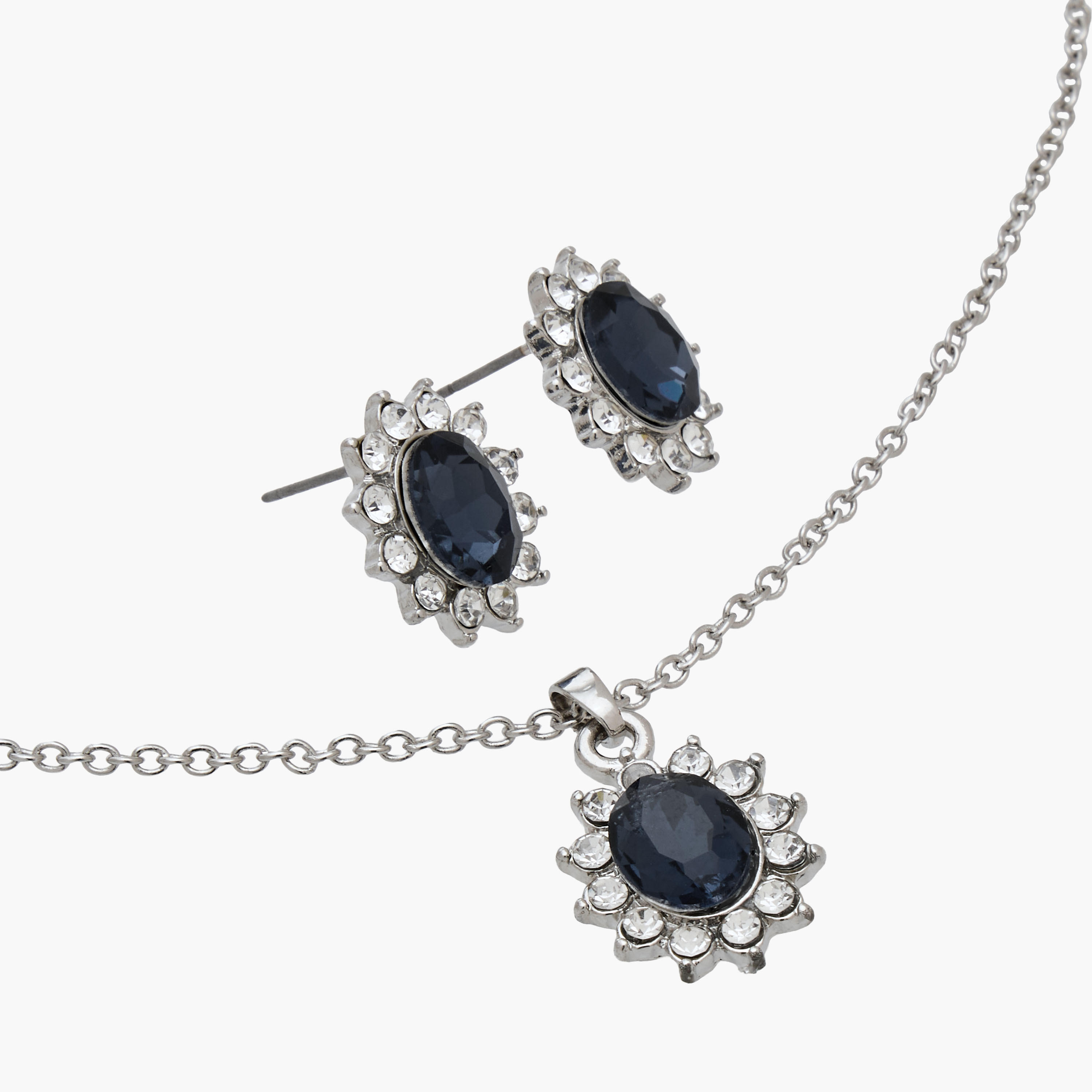 Set of 2 - Embellished Necklace and Earrings-women-watchesandjewellery-jewellery-jewellerysets-image-5