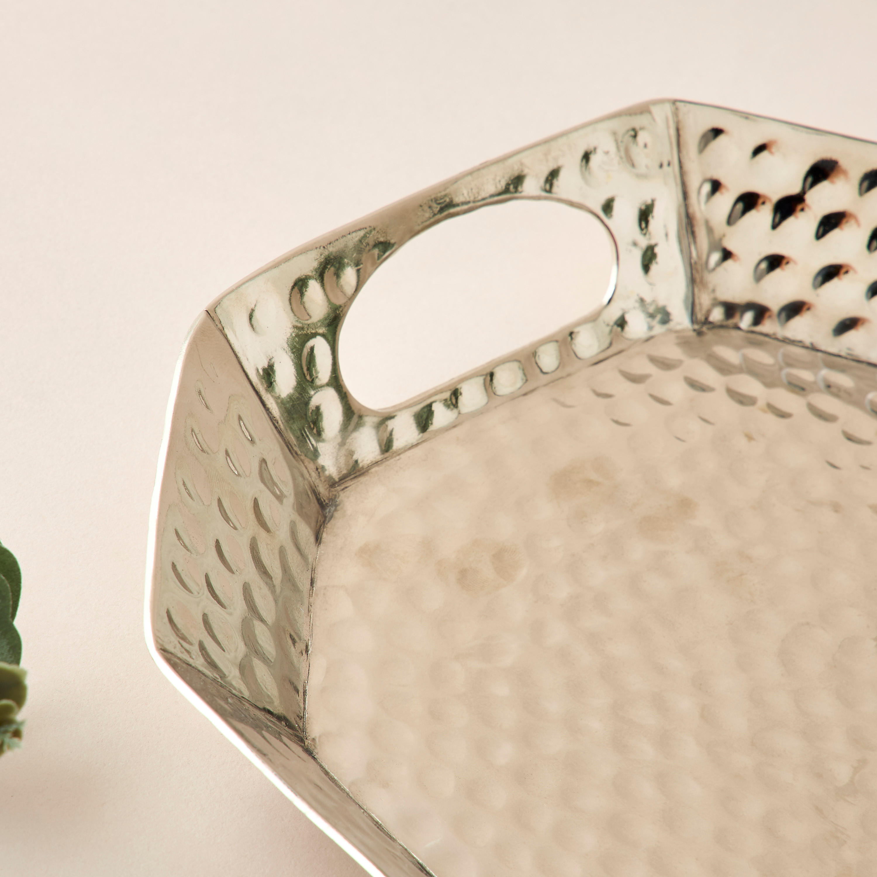 Decorative Hammered Tray - 38x27x4 cms-household-decor-boxesandtrays-image-3