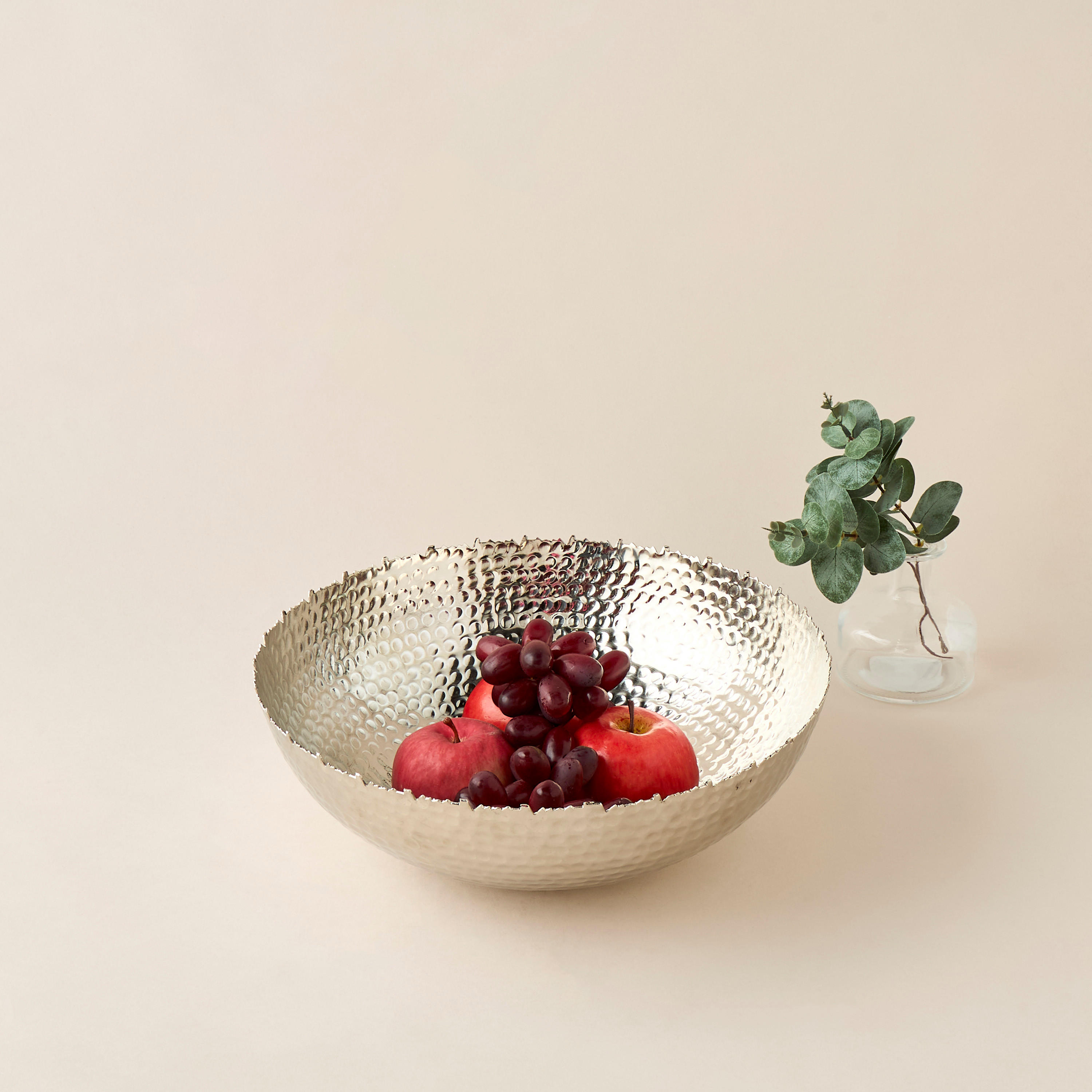 Decorative Hammered Bowl - 35x11 cms-household-decor-vasesandbowls-image-2