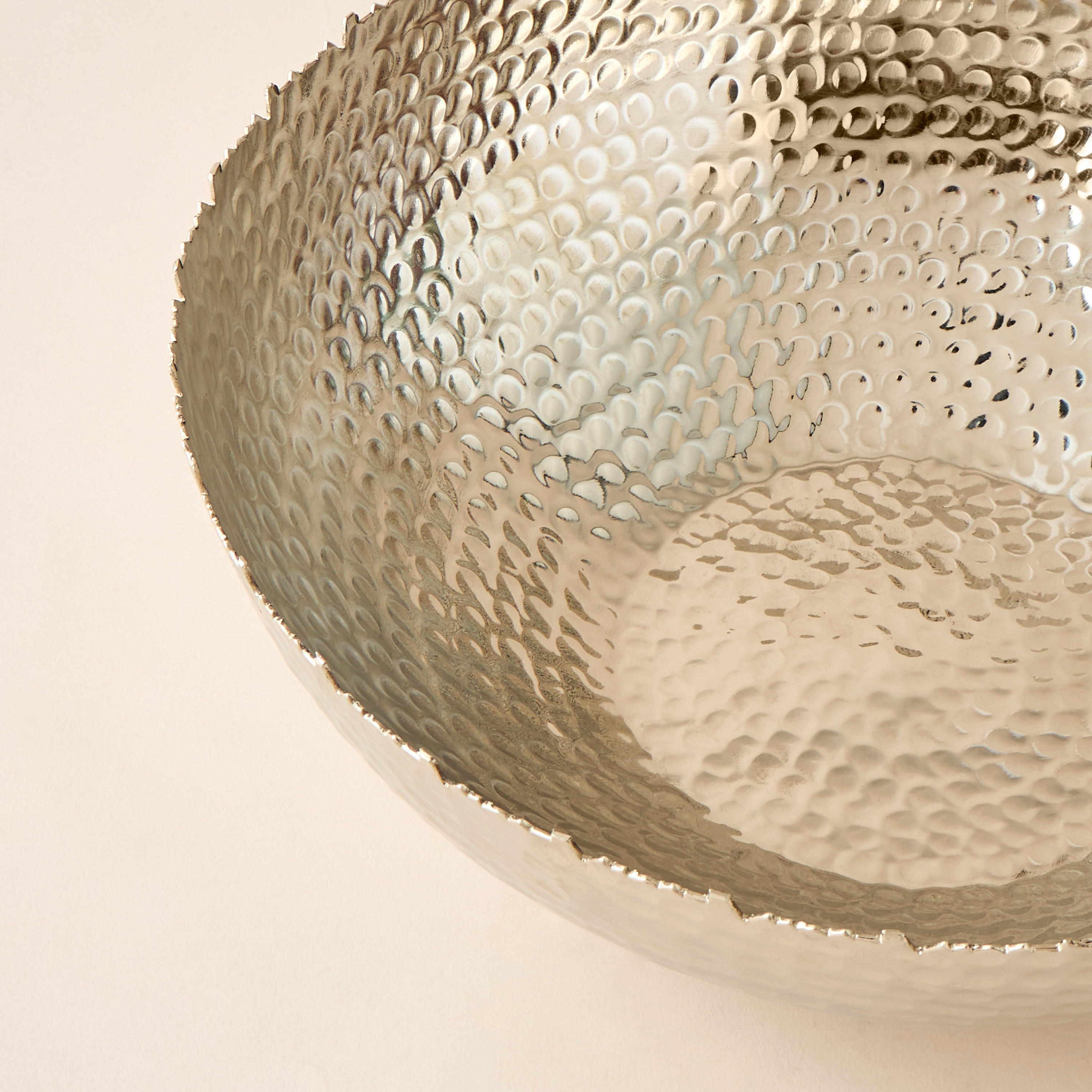 Decorative Hammered Bowl - 35x11 cms-household-decor-vasesandbowls-image-3