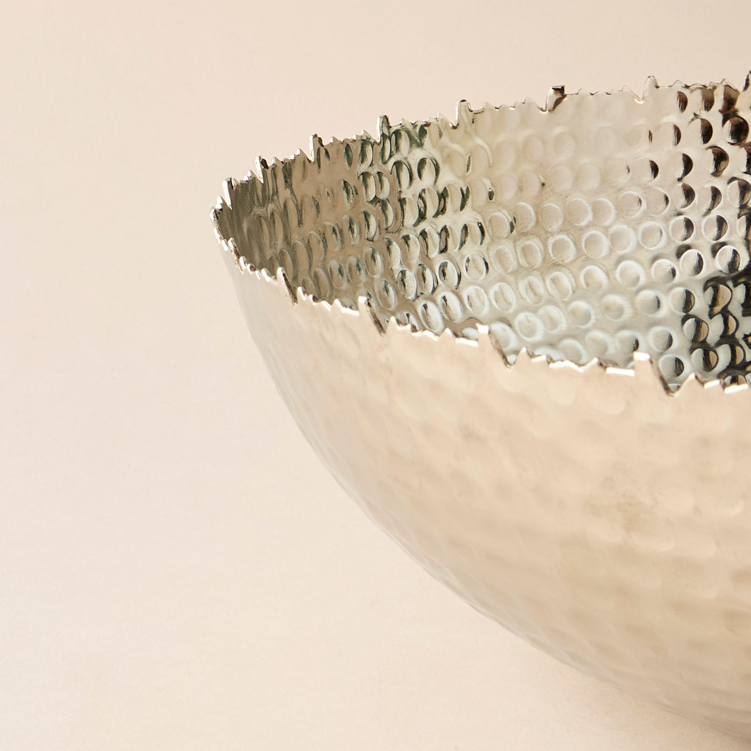 Decorative Hammered Bowl - 35x11 cms-household-decor-vasesandbowls-image-4
