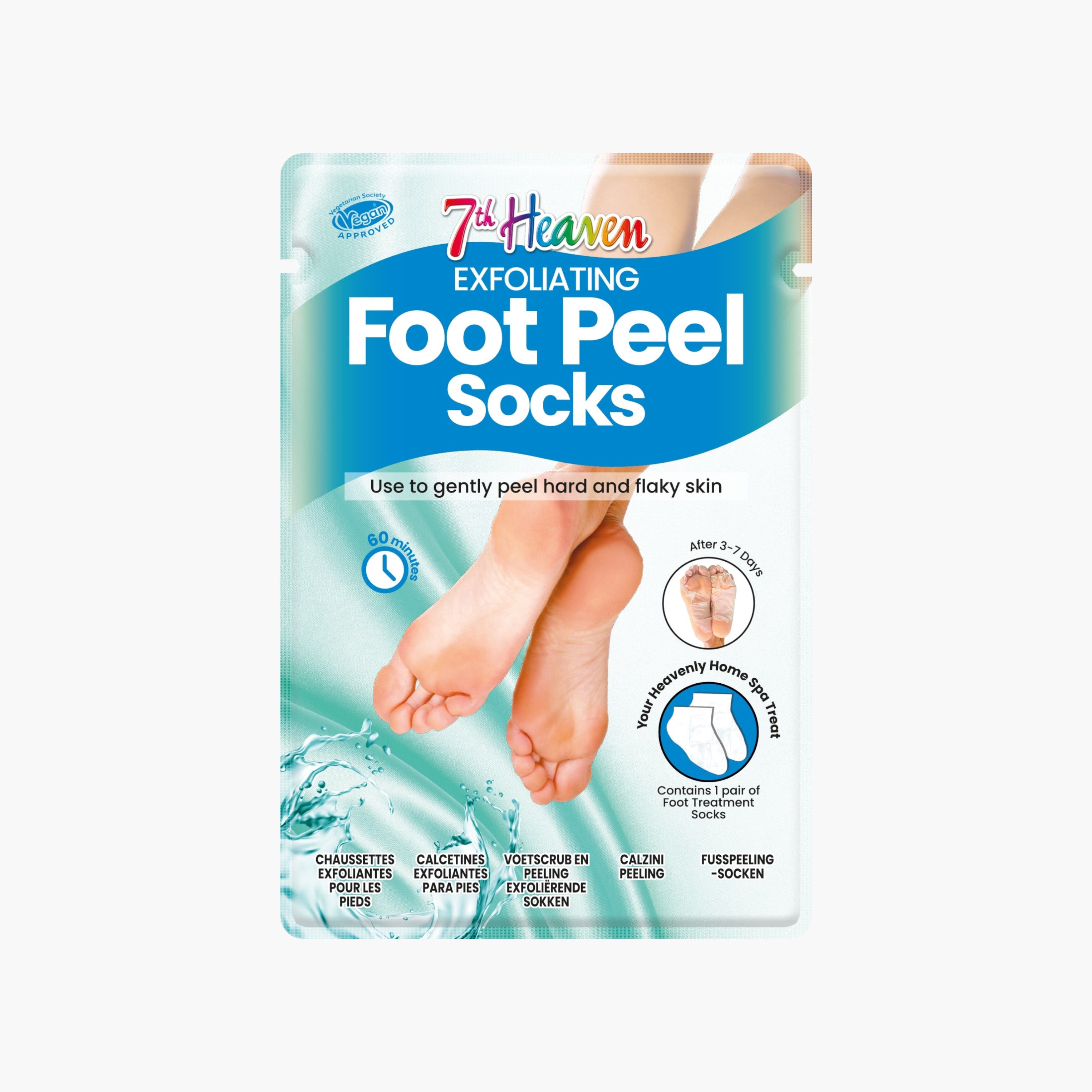 جوارب لتقشير القدمين من سفنث هيفن-beautyandpersonalcare-bathandbody-handsandfeet-image-1