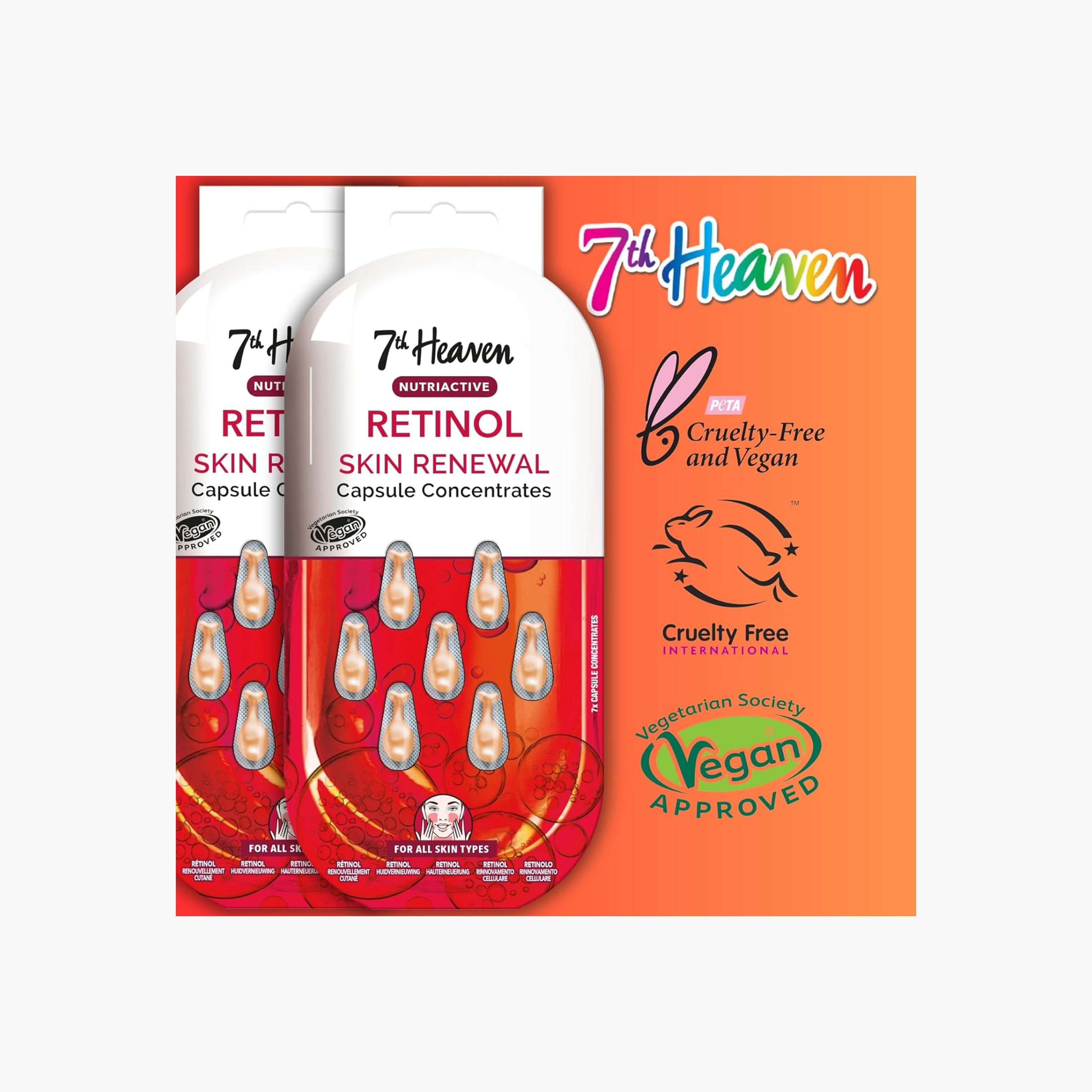 طقم تجديد البشرة بكبسولات ريتينول نوتريا أكتيف من 7ث هيفن - 7 قطع-beautyandpersonalcare-skin-masks-masksandpeels-image-3
