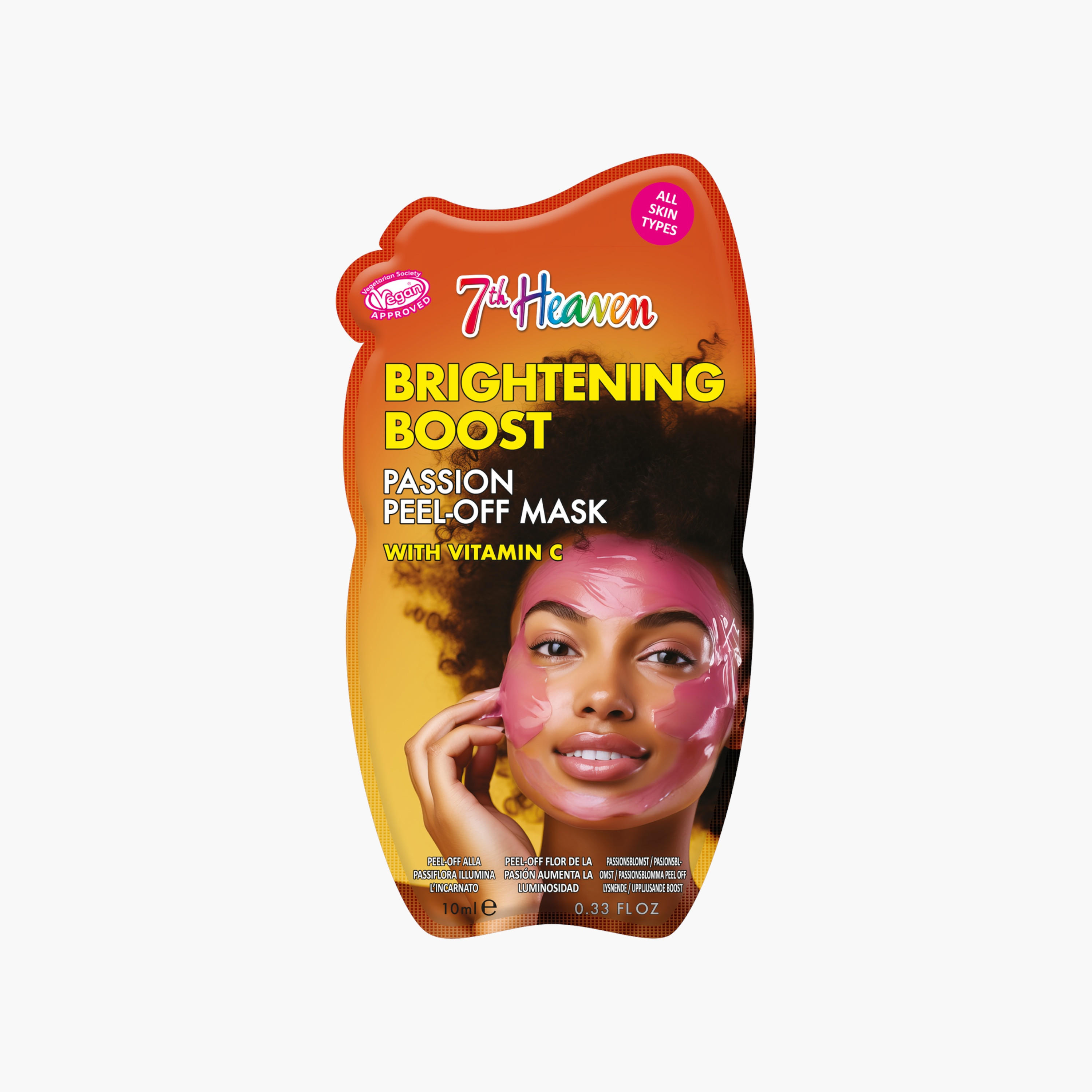 ماسك تقشير وتفتيح باشن مع فيتامين سي 10 مل من سيفنث هيفن-beautyandpersonalcare-skin-masks-masksandpeels-image-1