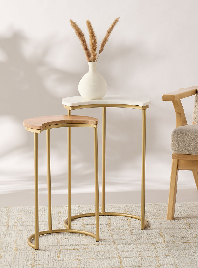طاولات متداخلة بتصميم هلال - طقم من قطعتين-furniture-livingroom-sideandendtables-image-2