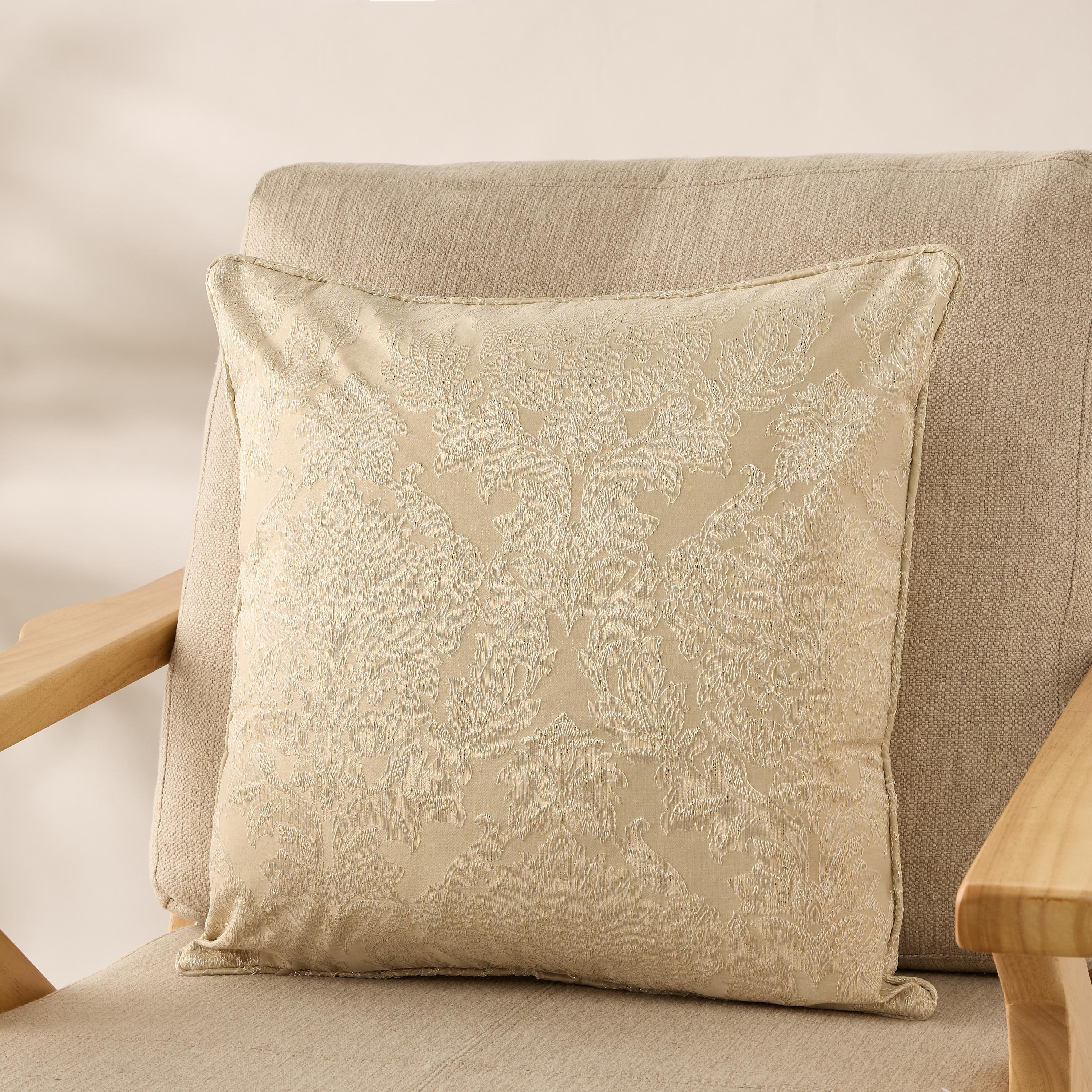 Alma Jacquard Cushion Cover - 45x45 cms-household-cushionsandthrows-cushioncovers-image-1