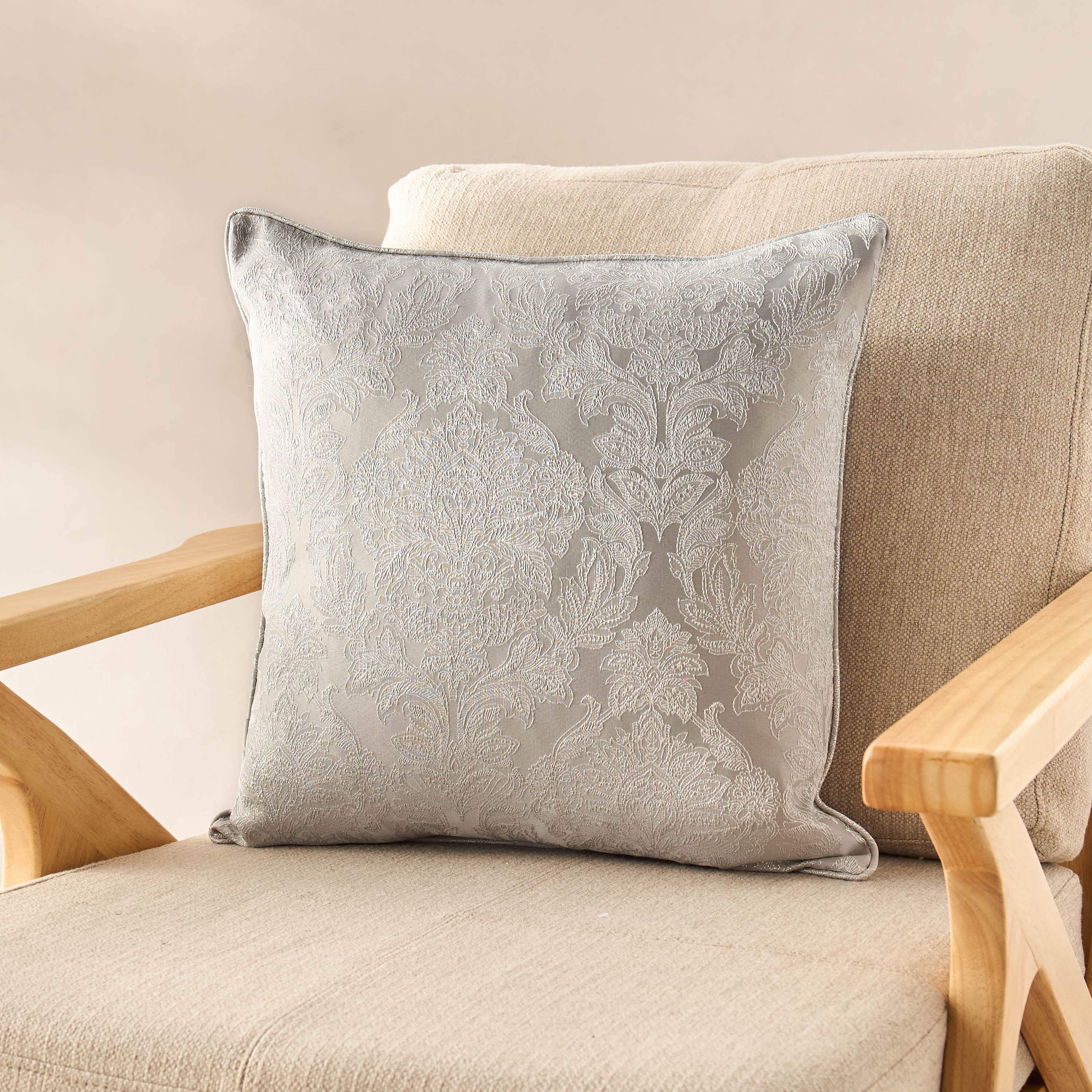 Alma Jacquard Cushion Cover - 45x45 cm-household-cushionsandthrows-cushioncovers-image-2