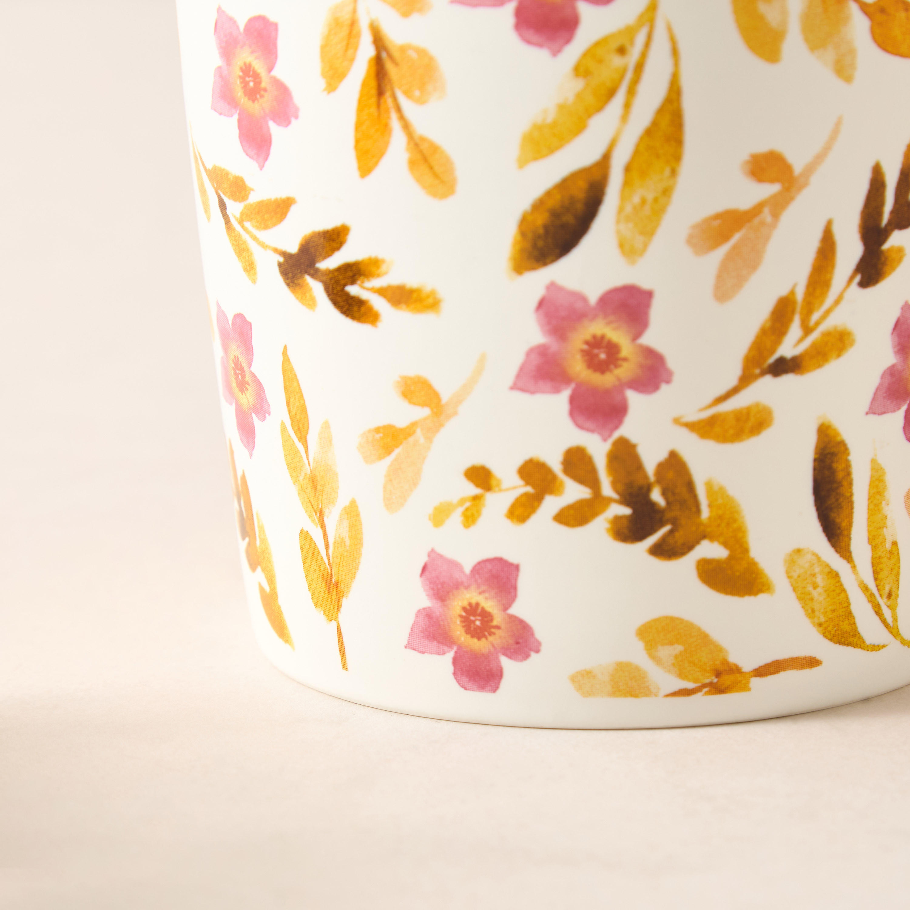 Floriva Floral Print Bone China Mug - 390 ml-household-dining-teaandcoffee-mugsandcups-image-3
