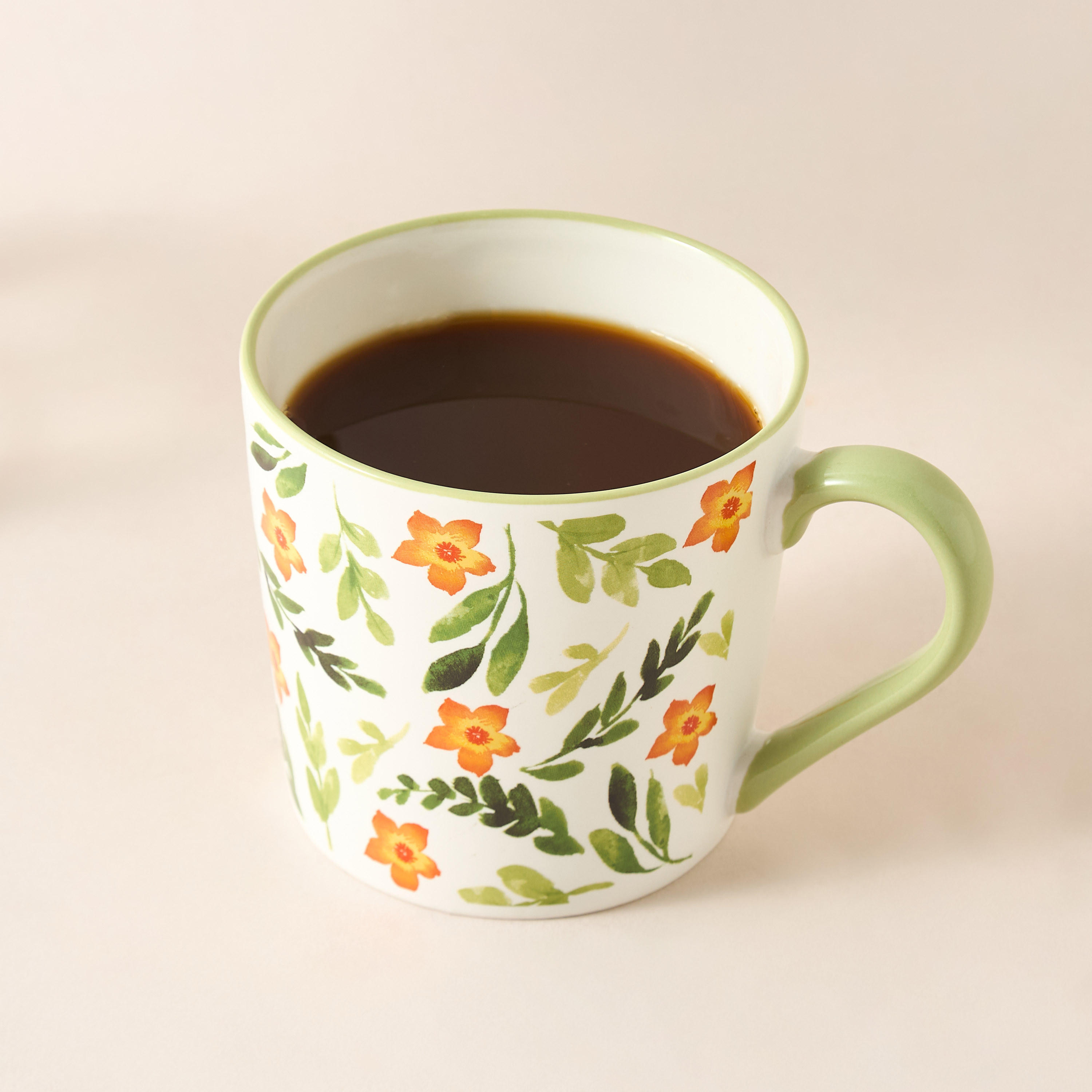 Floriva Floral Print Bone China Mug - 390 ml-household-dining-teaandcoffee-mugsandcups-image-4