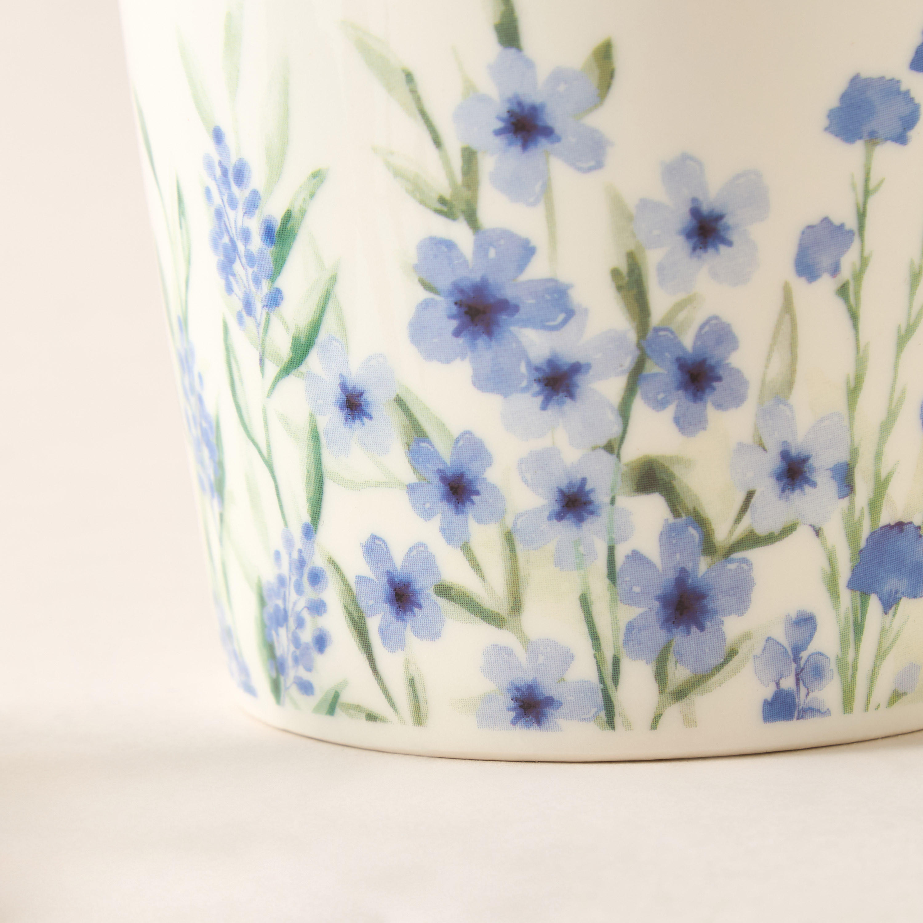 Florisse Floral Print Bone China Mug - 400 ml-household-dining-teaandcoffee-mugsandcups-image-3