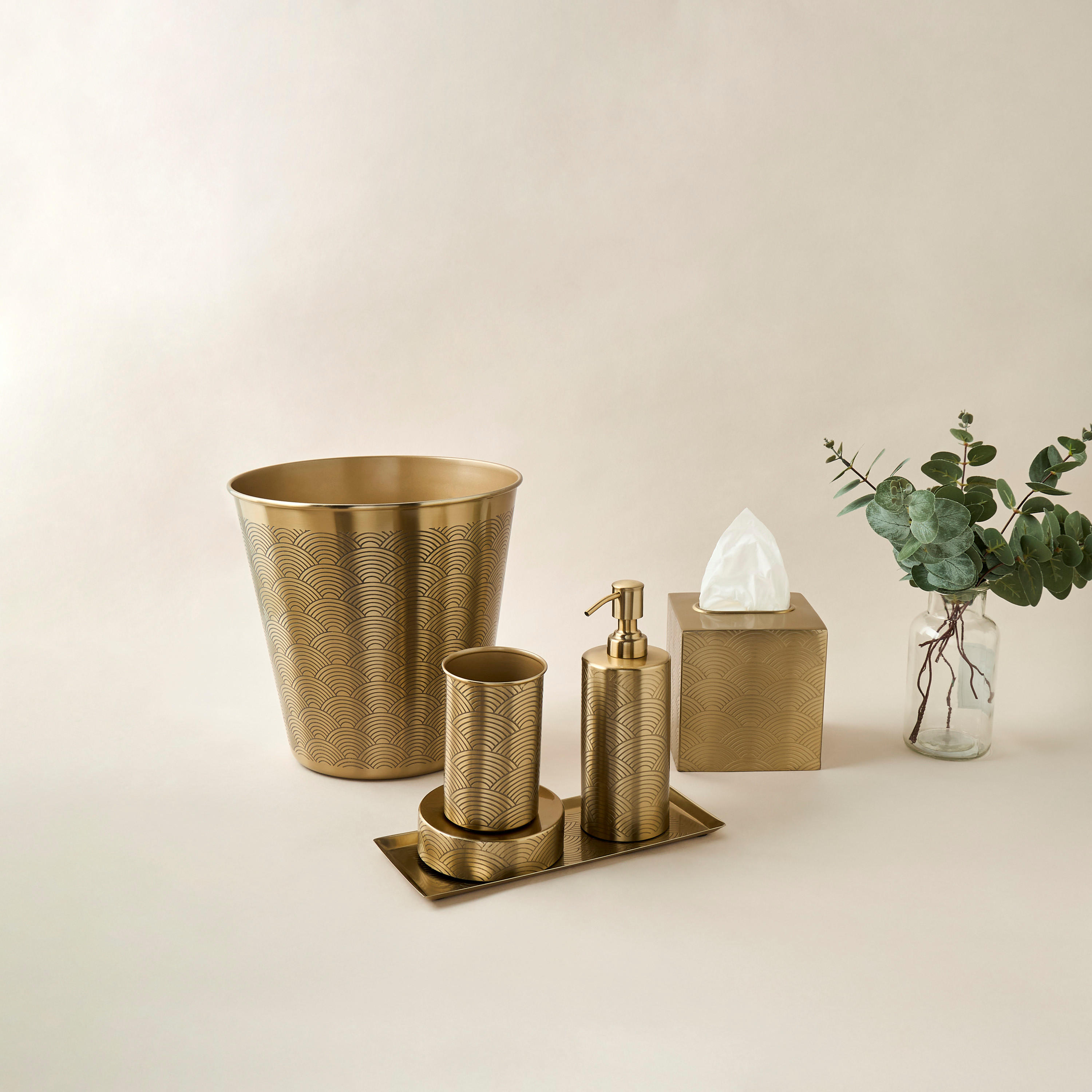 Geometric Textured Waste Bin-household-bathandlaundry-wastebinsandaccessories-image-4