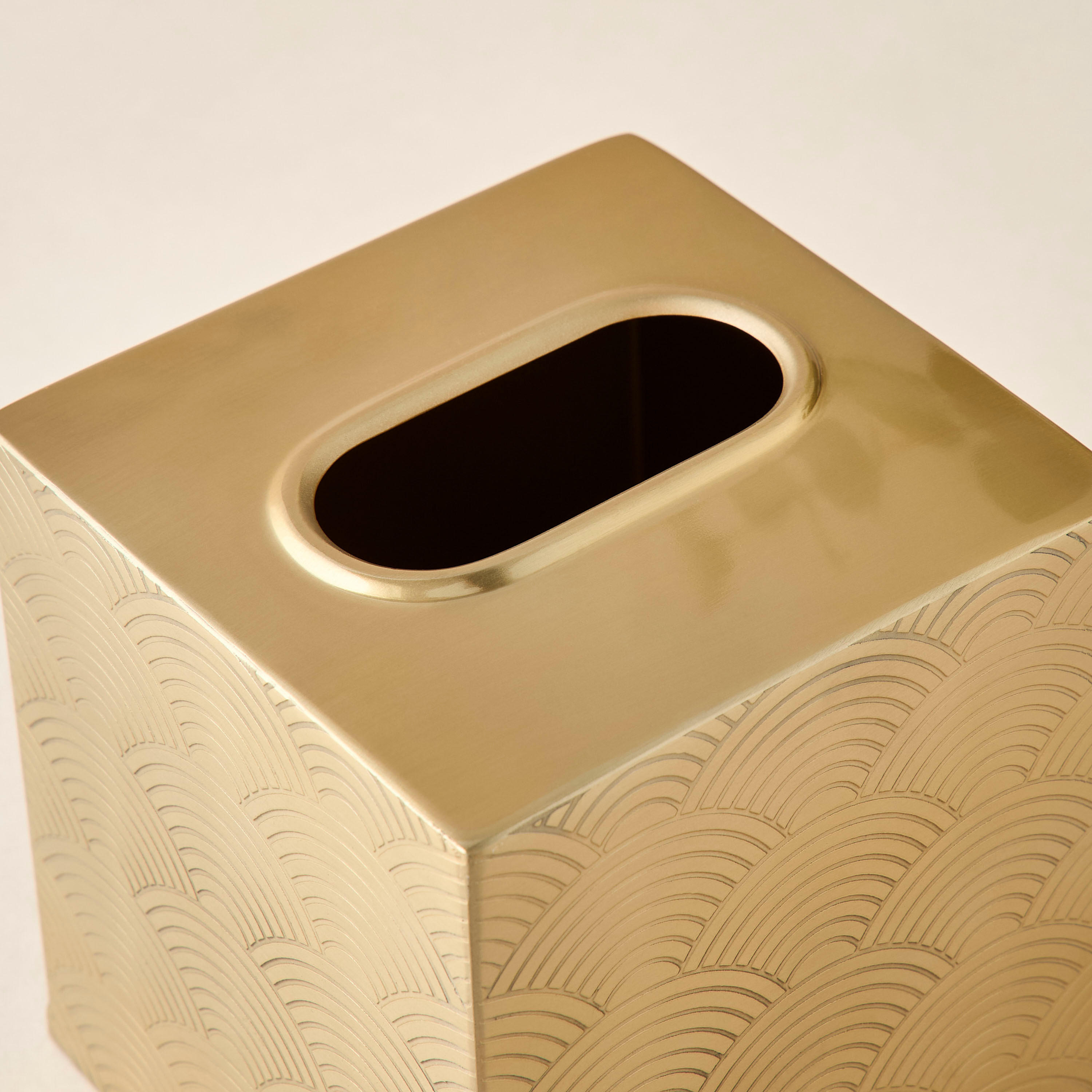 Metallic Etched Tissue Box-household-bathandlaundry-bathaccessories-tissueboxesandcottonjars-image-4