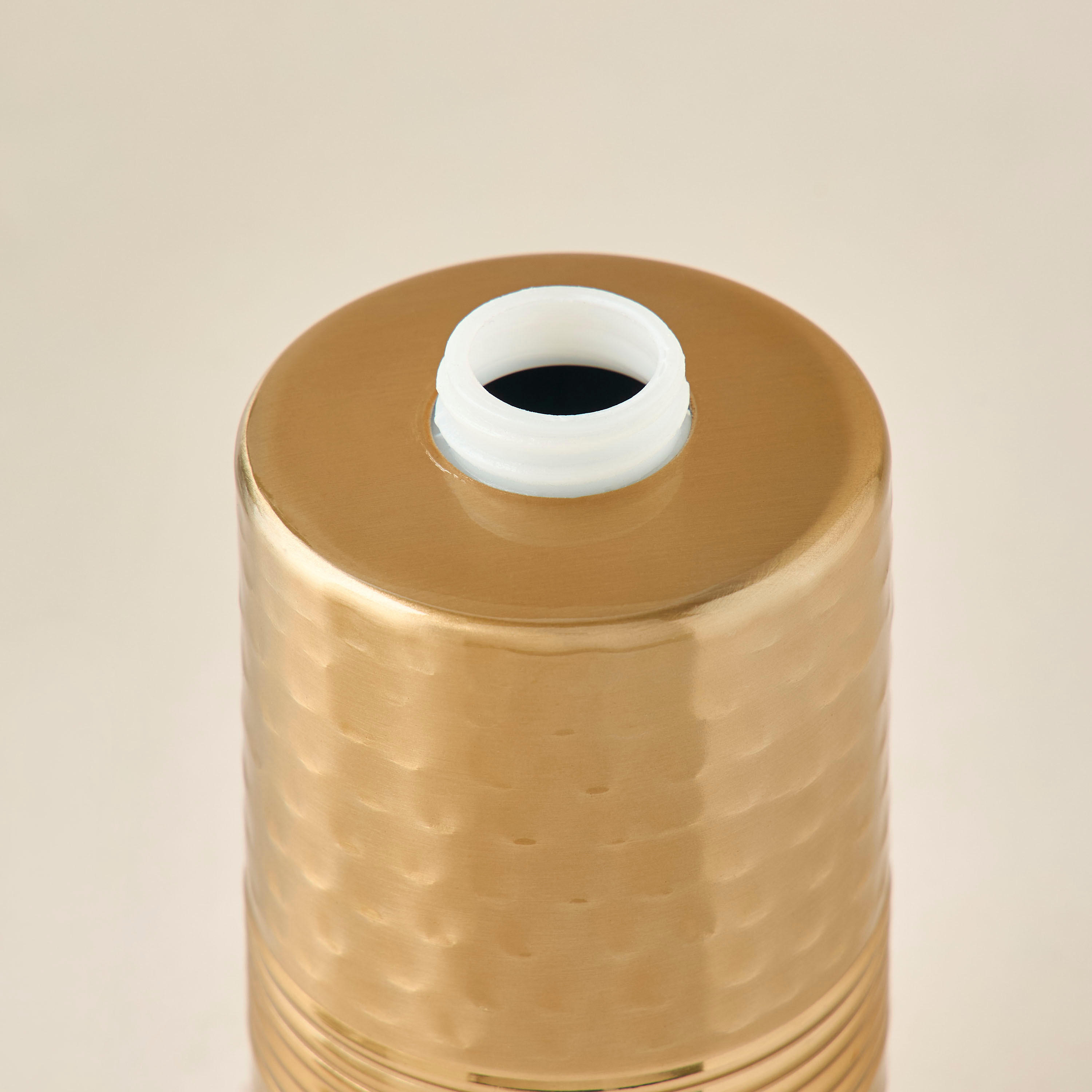 Metallic Hammered Lotion Dispenser-household-bathandlaundry-bathaccessories-soapdishesanddispensers-image-4