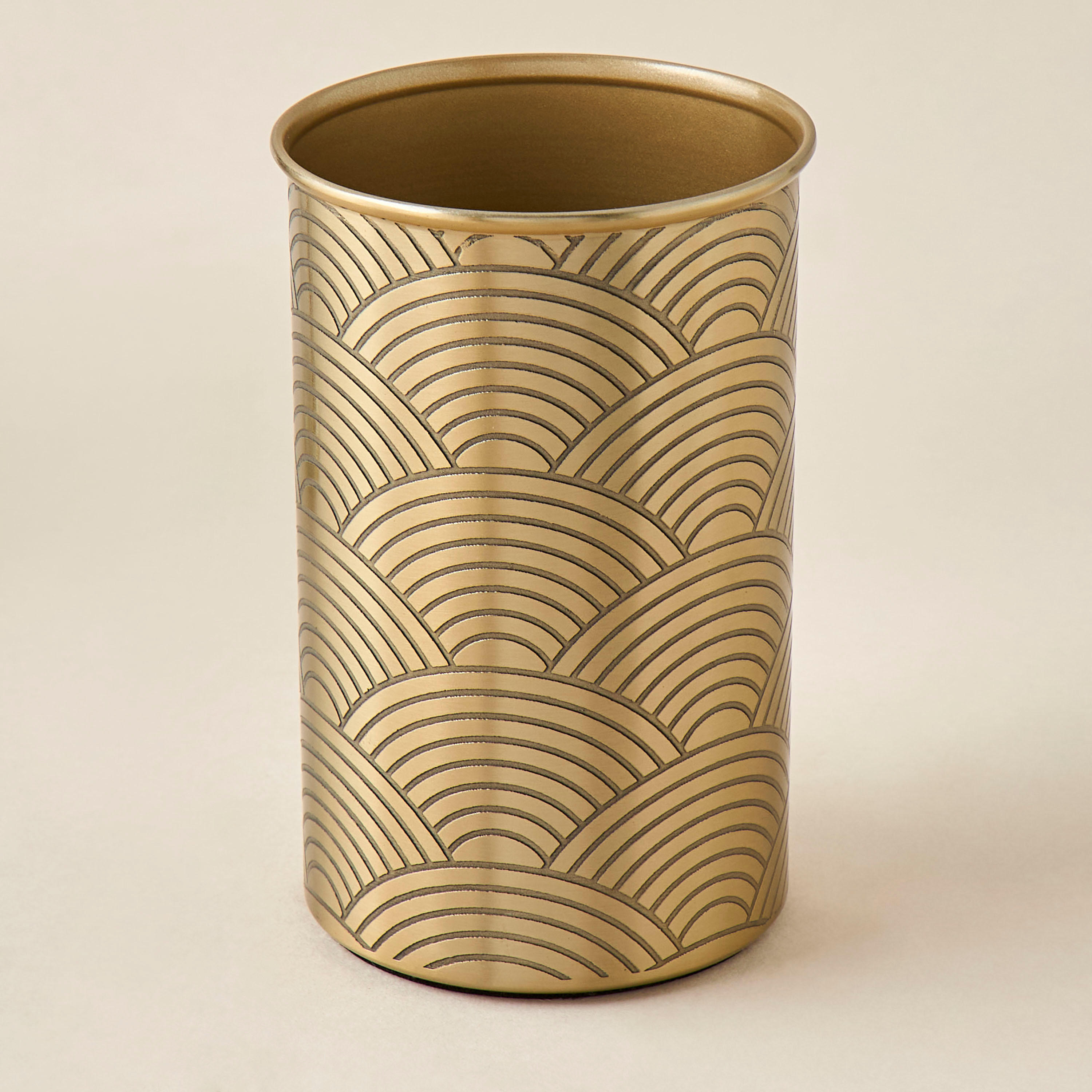 Metallic Etched Tumbler-household-bathandlaundry-bathaccessories-toothbrushholdersandtumblers-image-2