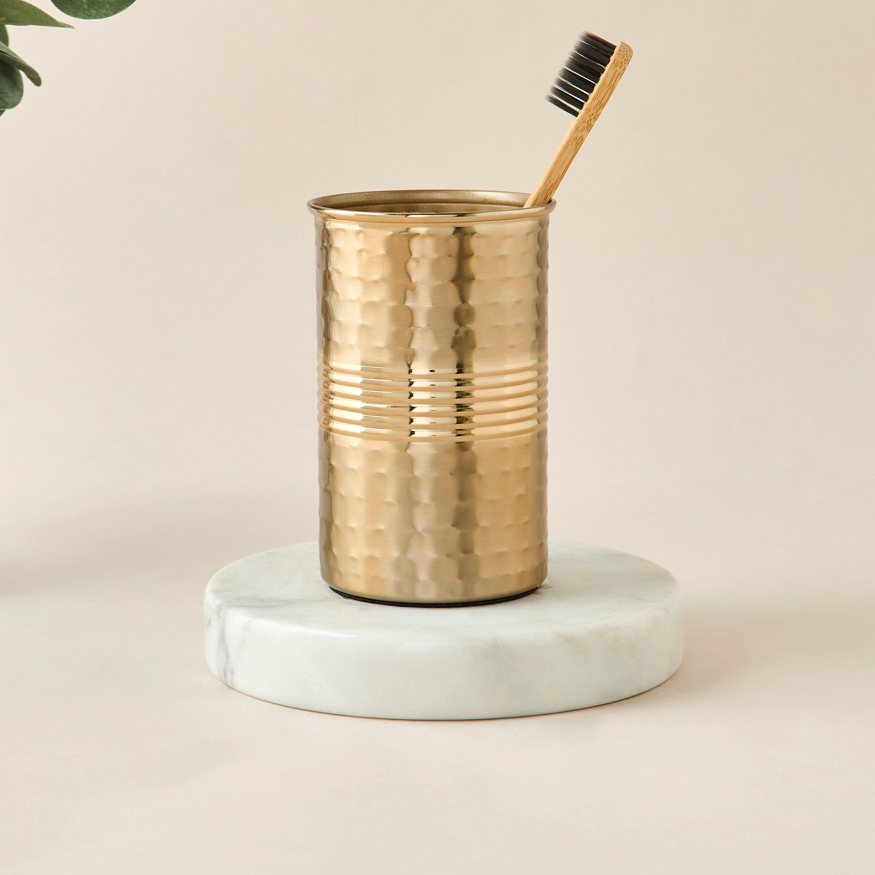 Metallic Hammered Tumbler-household-bathandlaundry-bathaccessories-toothbrushholdersandtumblers-image-1