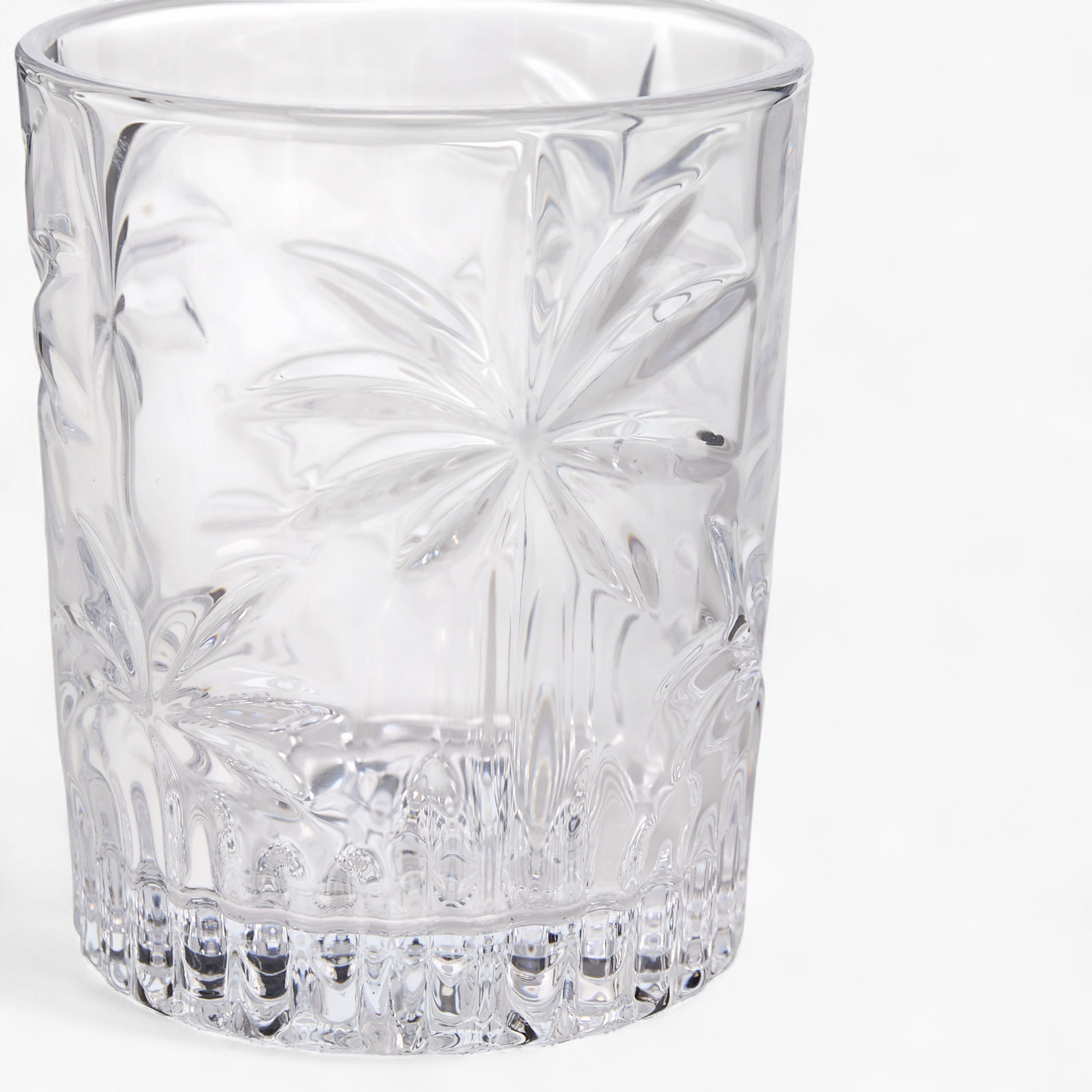 Palm Textured Highball Glass-household-dining-glassware-drinkingglasses-image-3