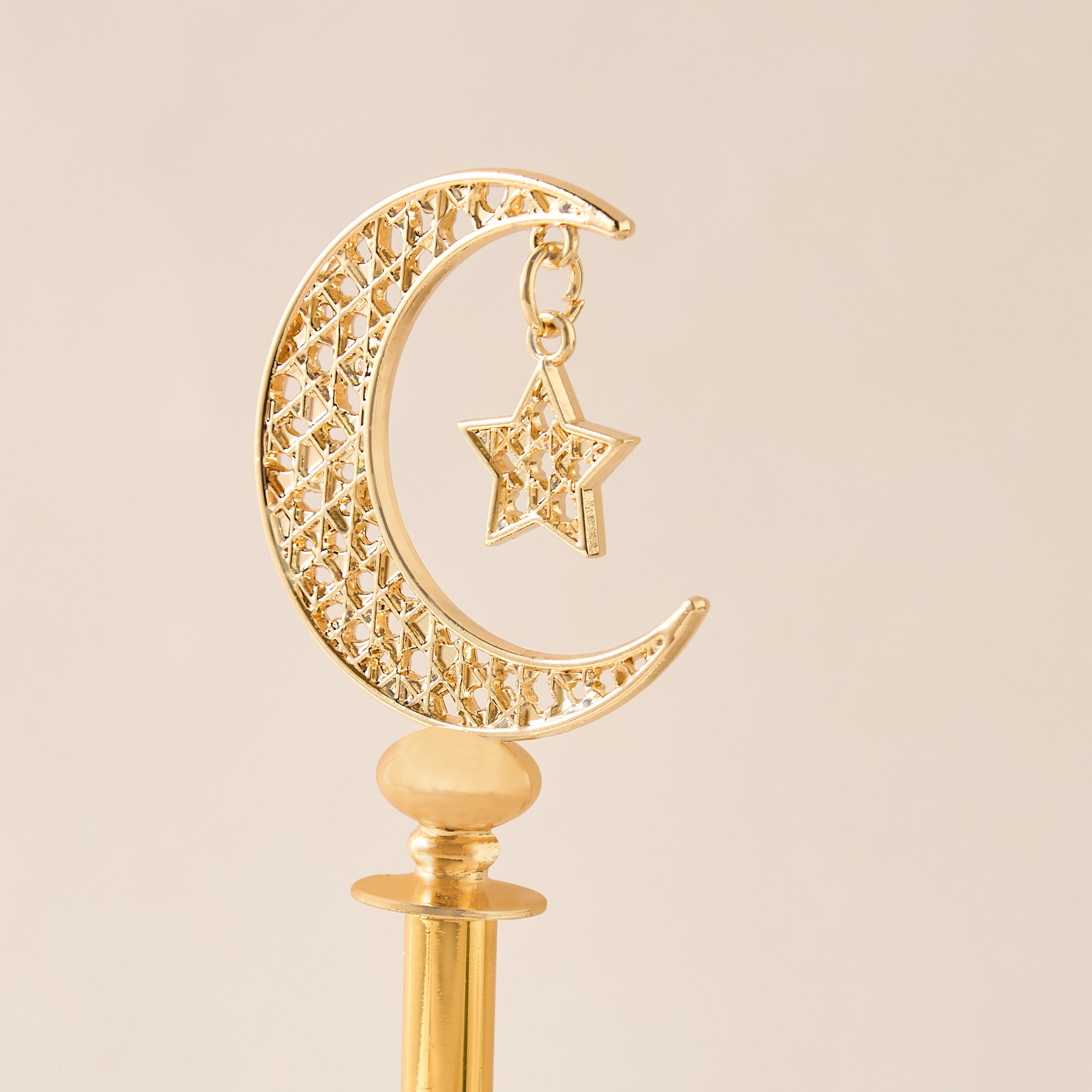 Crescent Moon Accent Cake Stand - 15x15x17 cms-household-dining-serveware-cakestands-image-3