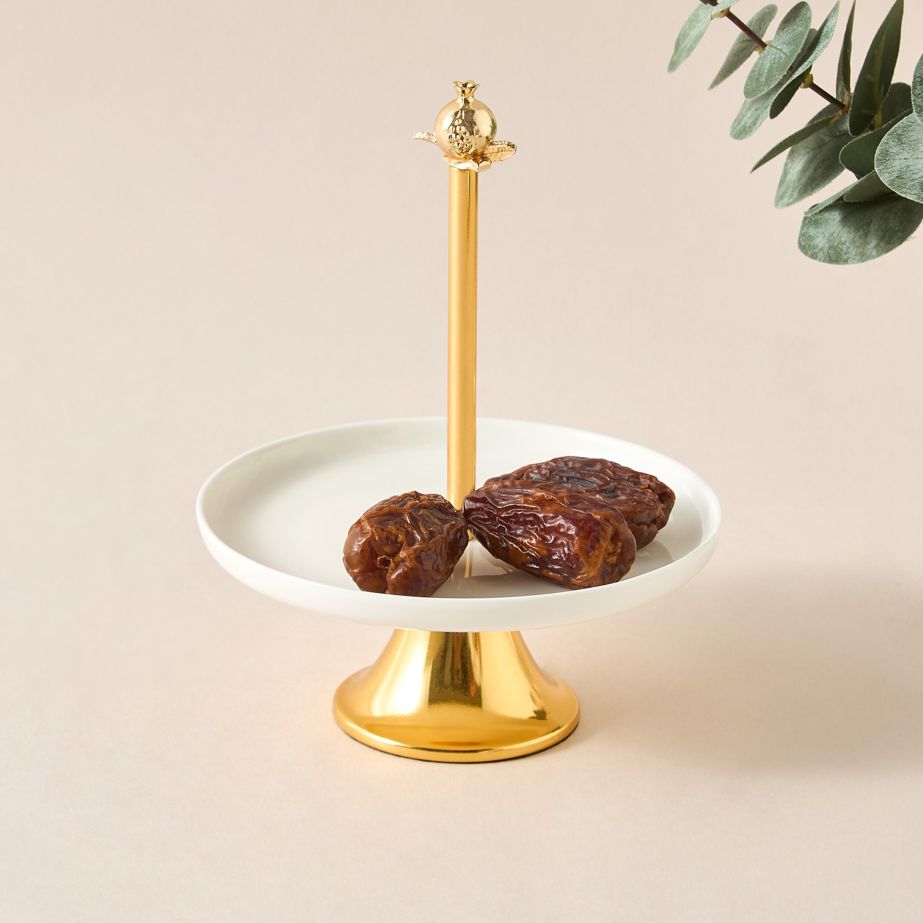 Pomegranate Cake Stand - 15x15x17 cms-household-dining-serveware-cakestands-image-3