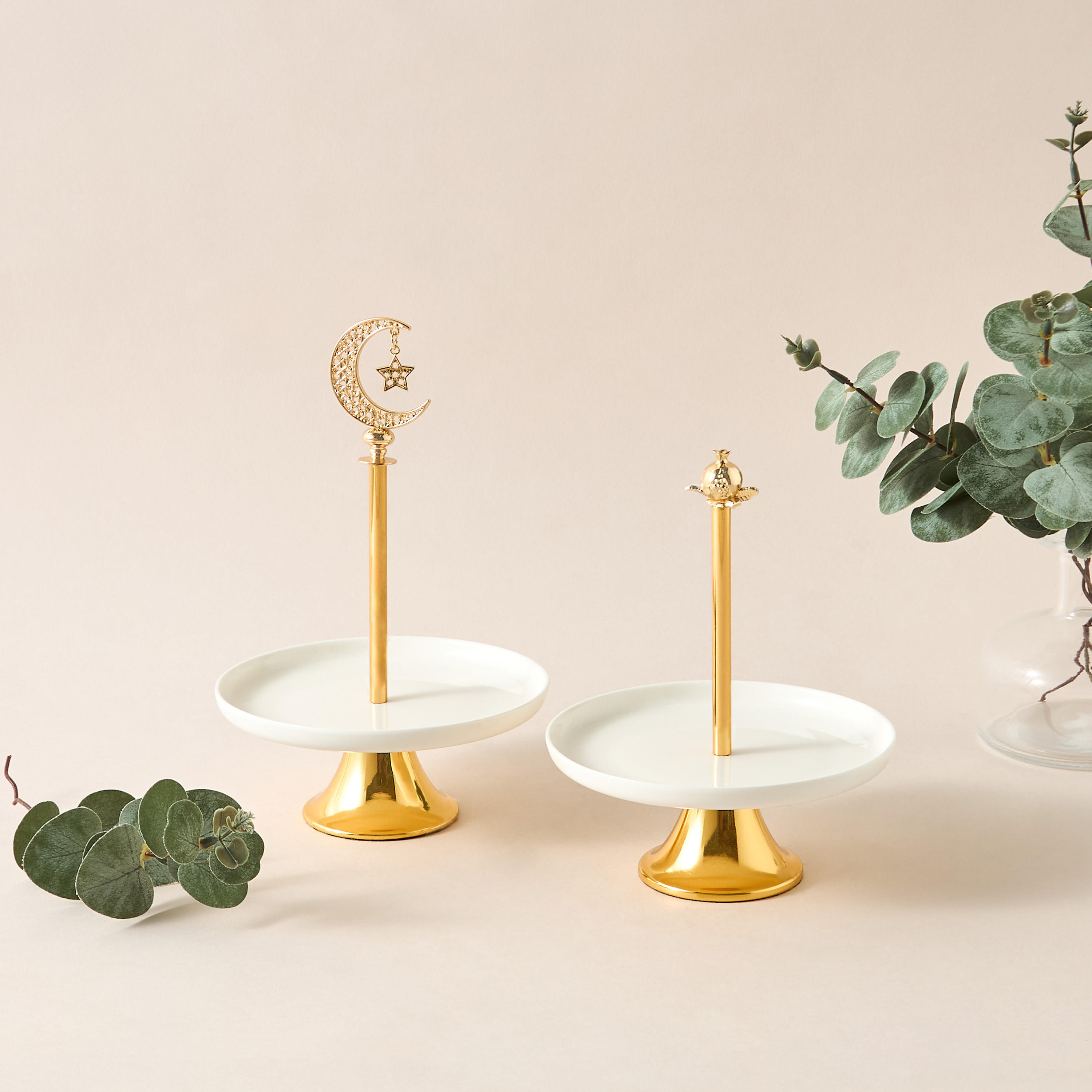 Pomegranate Cake Stand - 15x15x17 cms-household-dining-serveware-cakestands-image-4