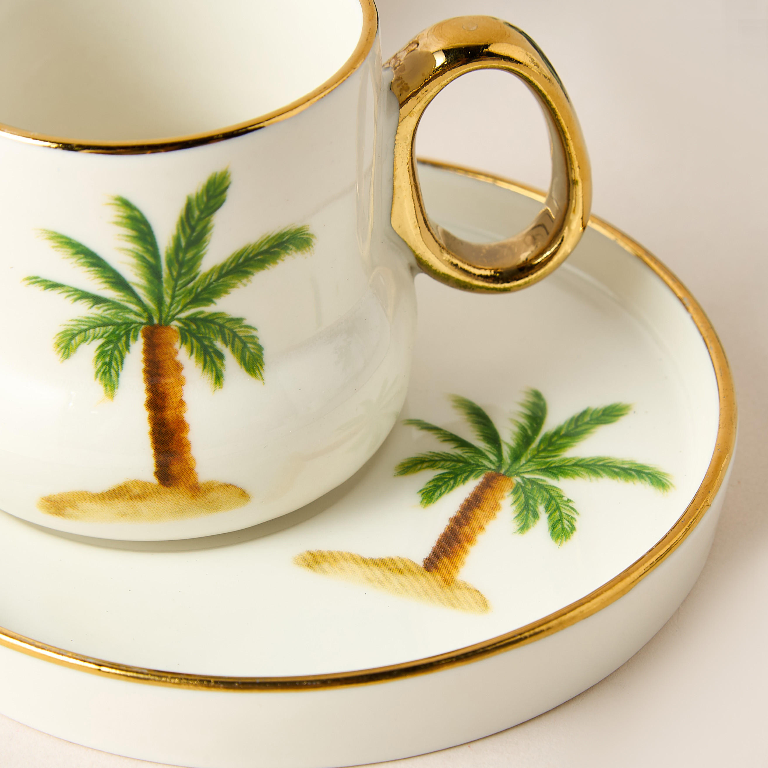 Palm Tree Print 12-Piece Espresso Cup and Saucer Set - 90 ml-household-dining-teaandcoffee-teaandcoffeesets-image-4
