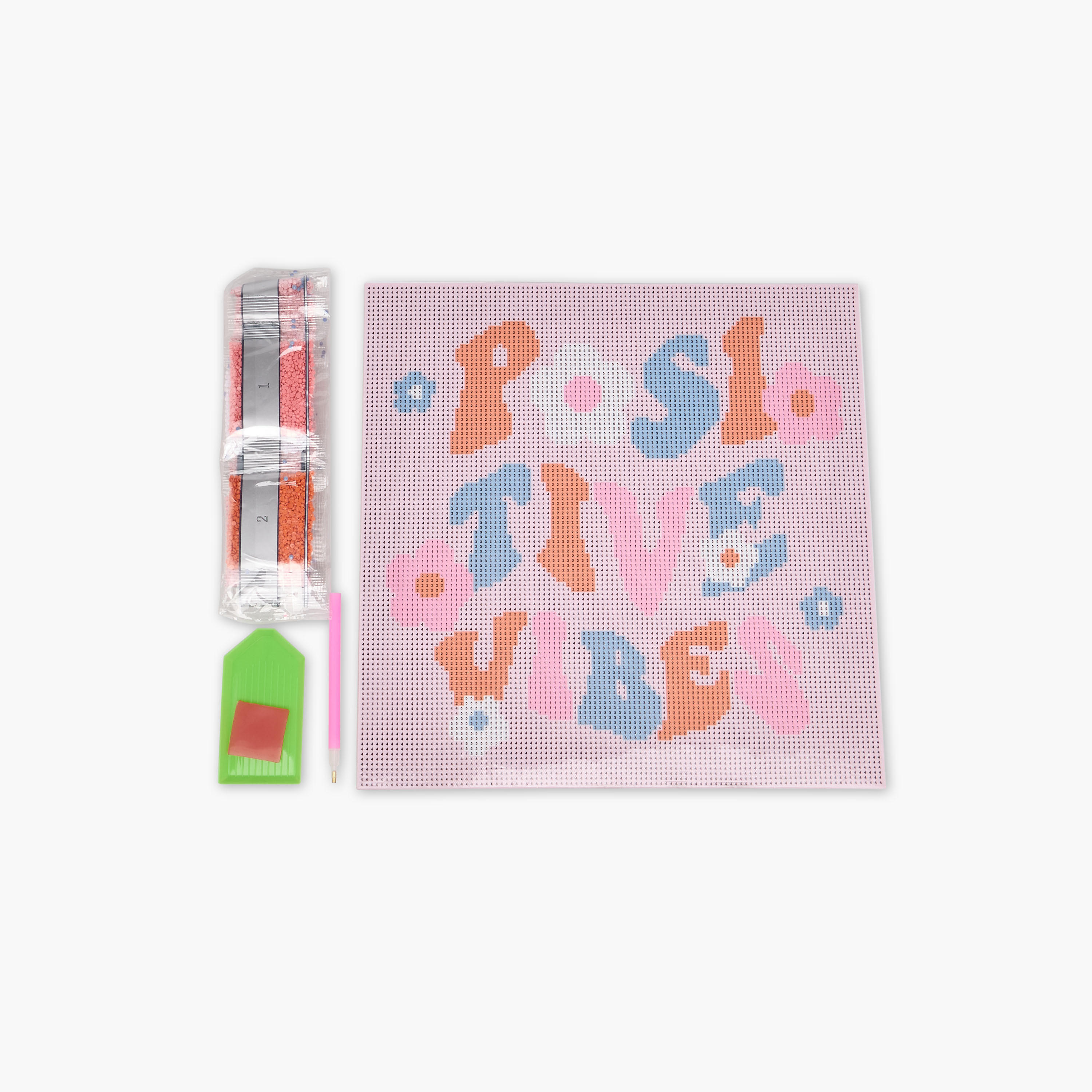 DIY Canvas Gem Art Kit-school-stationery-sets-image-1